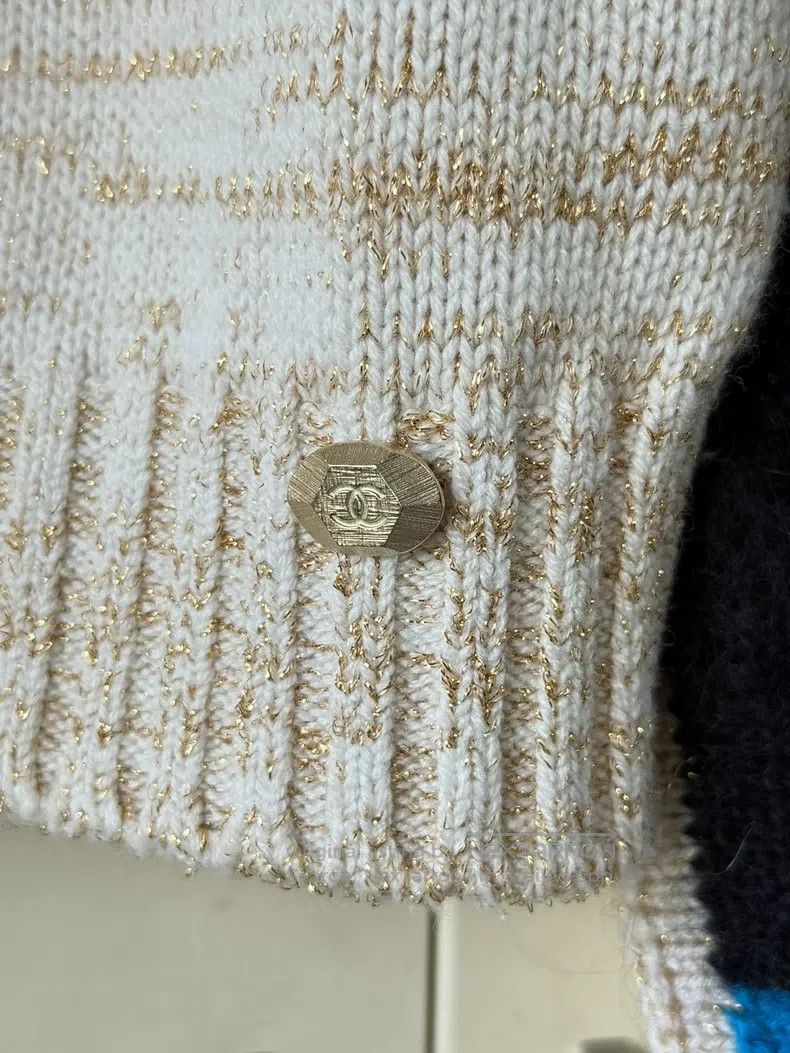 Chanel Chanel Egyptian series colour-blocked sweater Size XS / US 0-2 / IT 36-38 - 5 Thumbnail