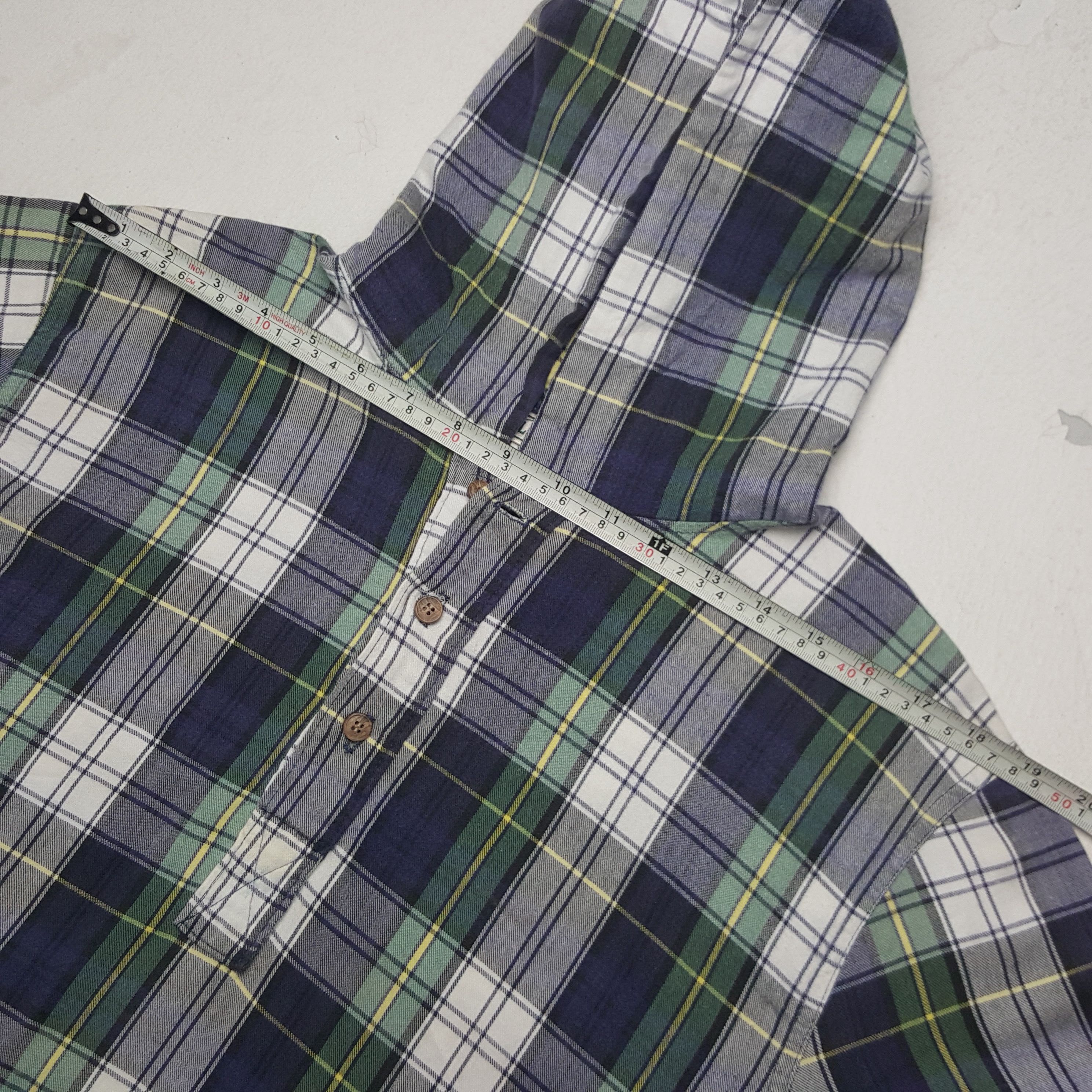 L.L. Bean × Vintage Vintage L.l. Bean American Brand Flannel Hoodies Size US M / EU 48-50 / 2 - 7 Thumbnail