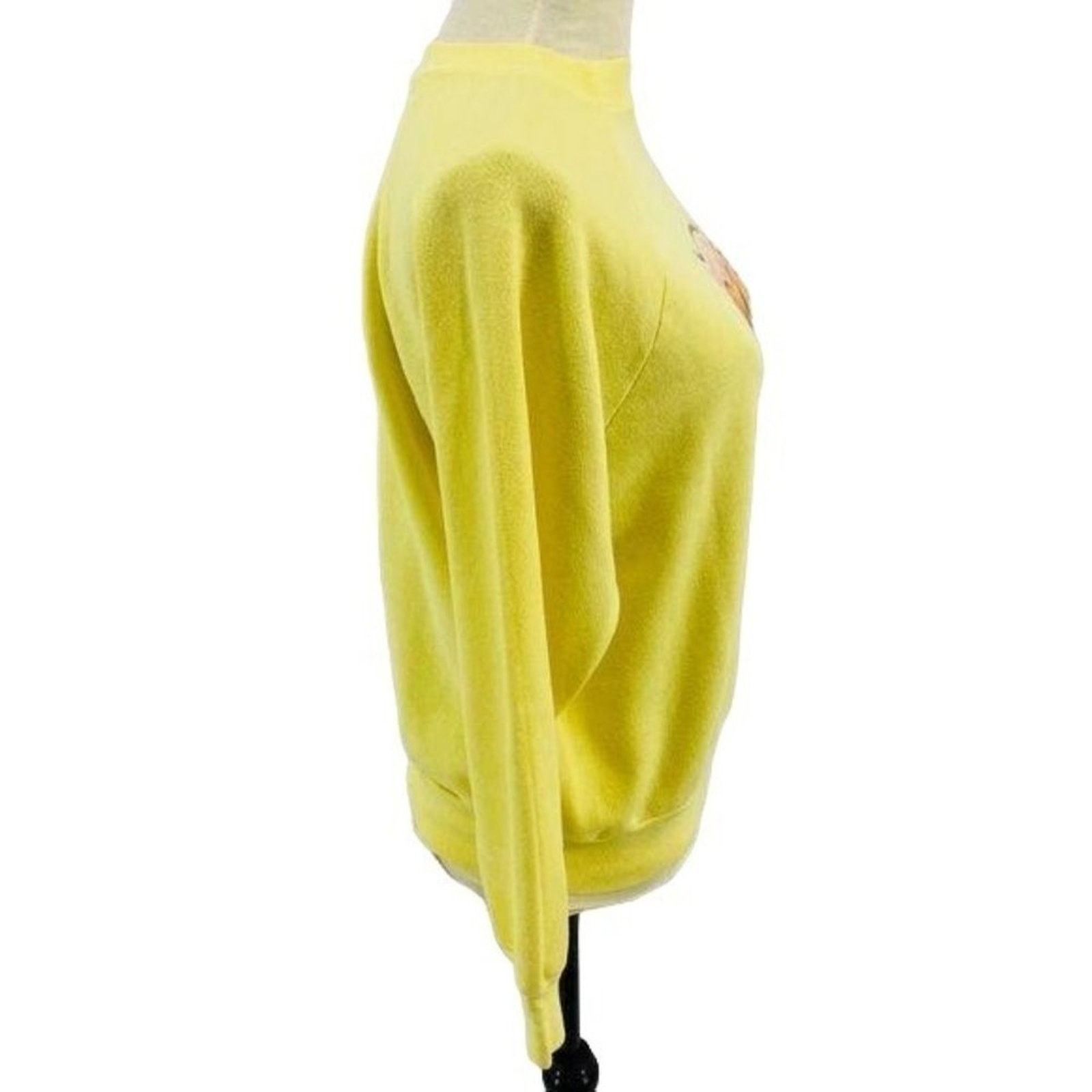 Vintage Vintage Creamy Yellow Who0o! Owl Sweatshirt Size M / US 6-8 / IT 42-44 - 5 Thumbnail