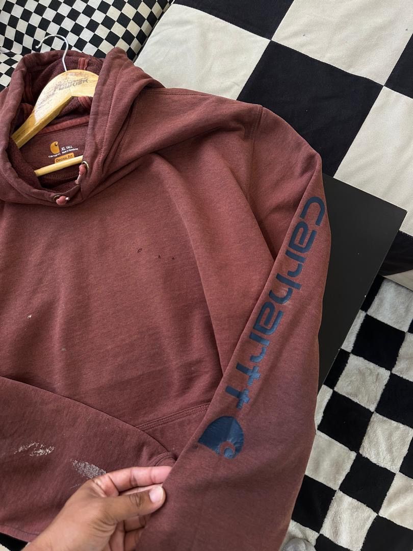 Carhartt × Carhartt Wip CARHARTT SPELLOUT SLEEVE HOODIE Size US XL / EU 56 / 4 - 5 Thumbnail