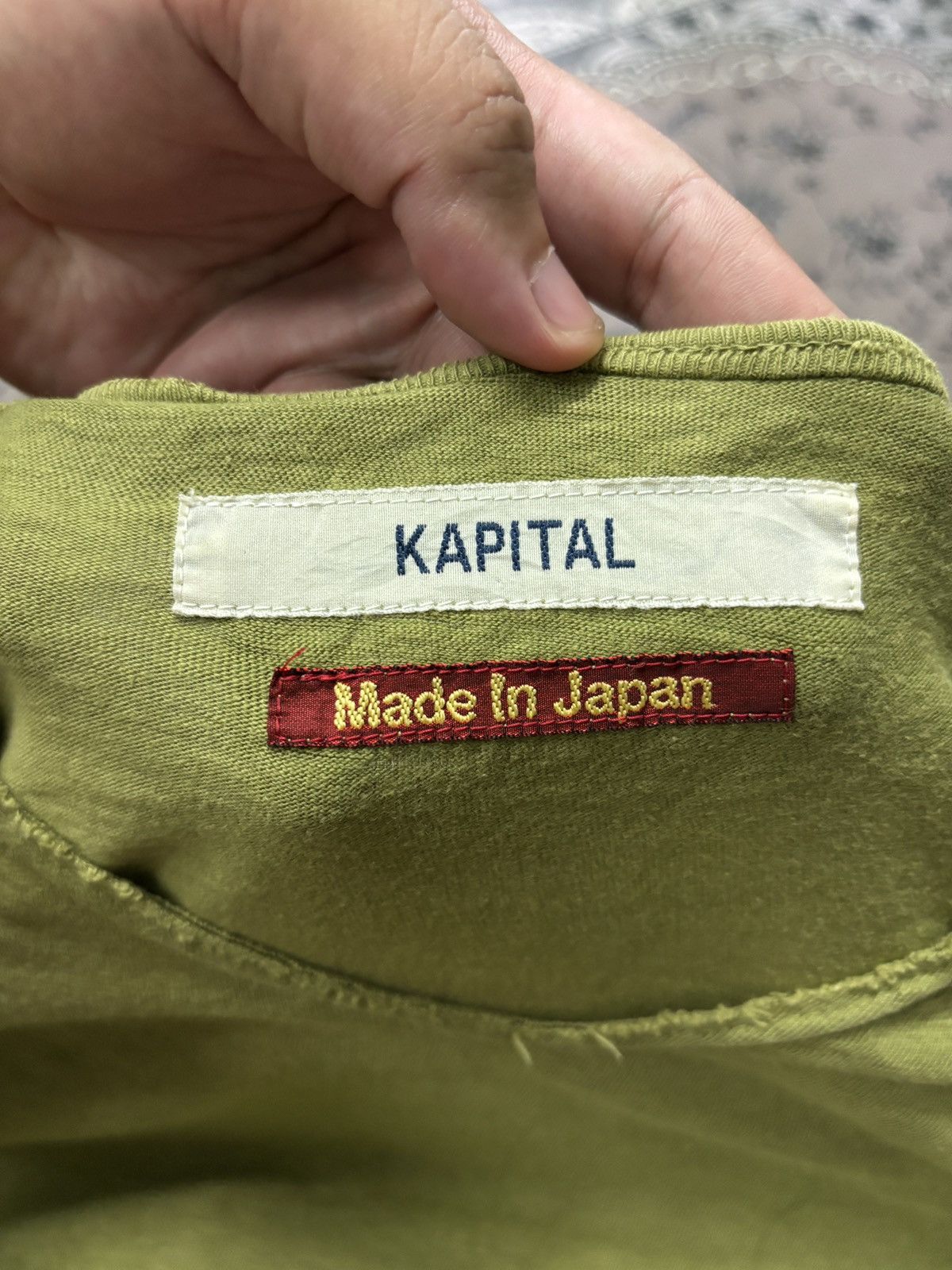 Kapital ‼️RARE‼️KAPITAL PLAIN LONG SLEEVE TEE🔥 Size US XL / EU 56 / 4 - 19 Thumbnail