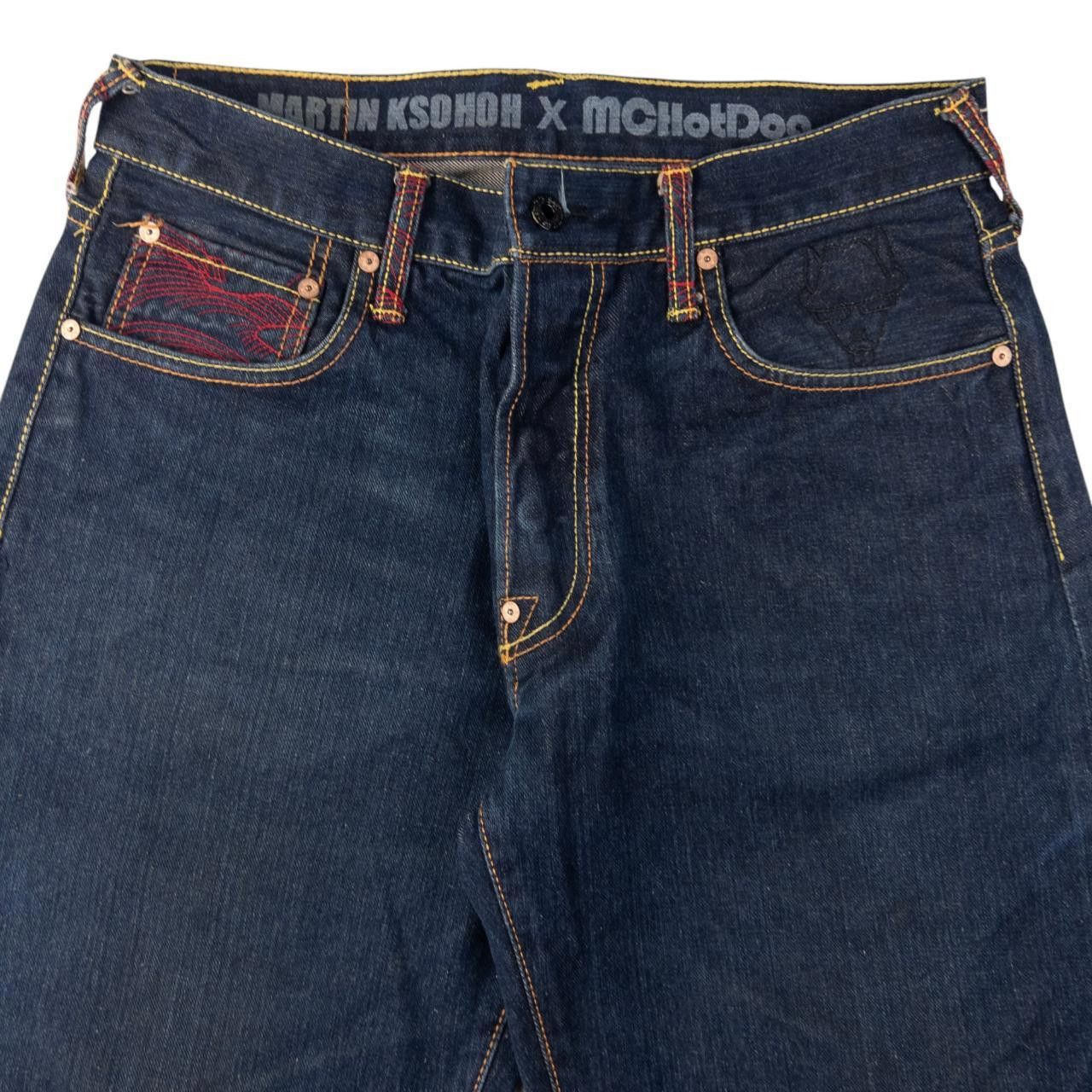 Designer Vintage RMC Red Monkey Company Japanese Denim Jeans Size W33 Size US 32 / EU 48 - 4 Thumbnail