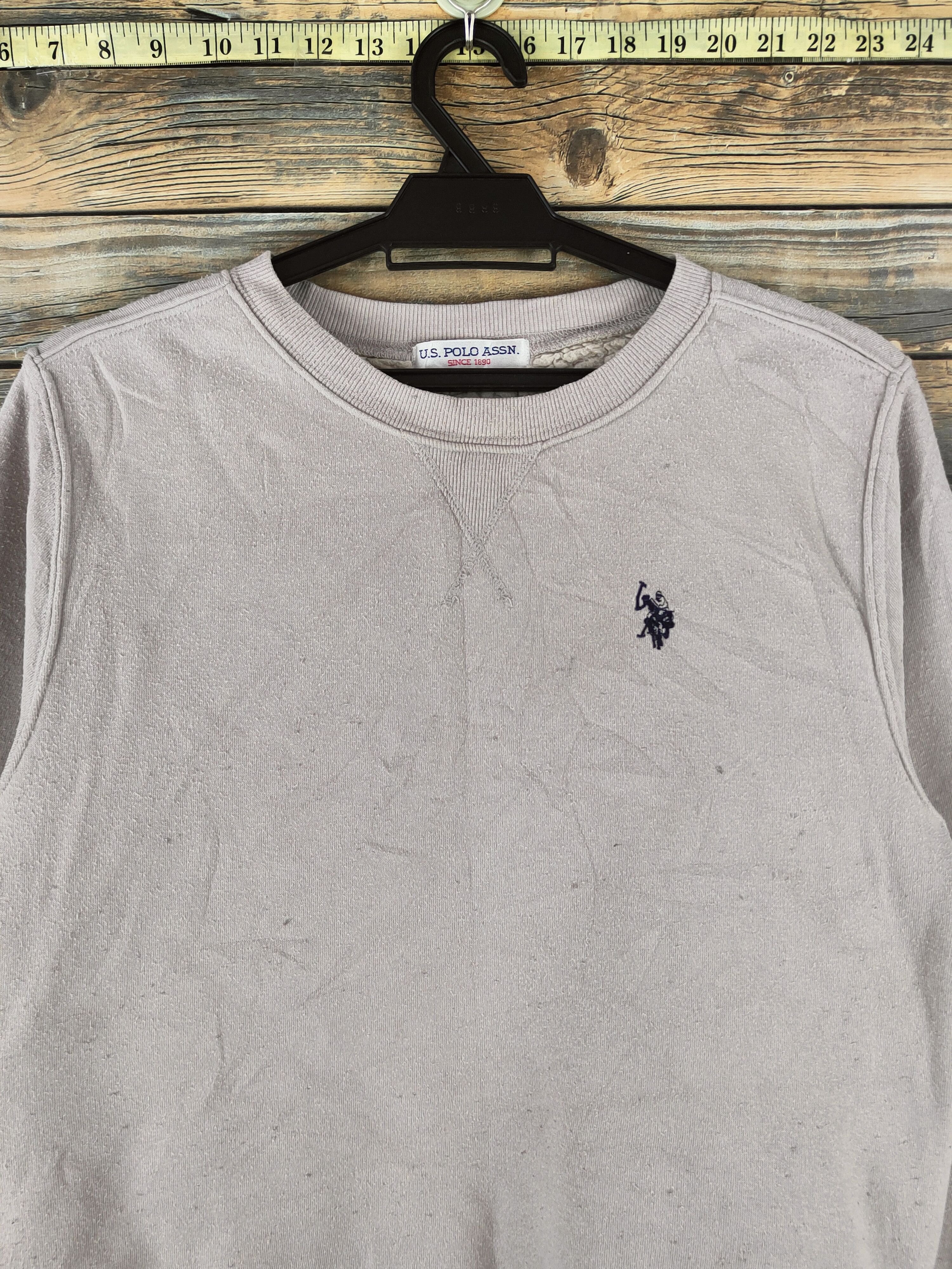 U.S. Polo Assn. Vintage Stuff 🔥 U.S Polo Assn. Cream Sweatshirts Size US M / EU 48-50 / 2 - 3 Thumbnail