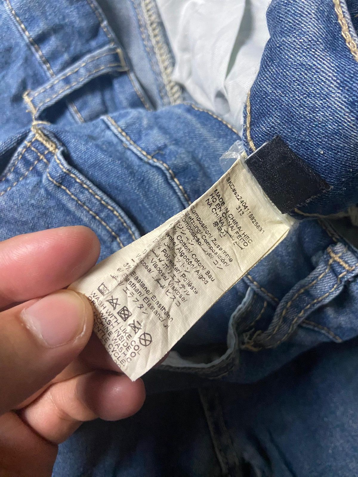 Shein SHEIN Mid Rise Bootcut Cargo Jeans (138) Size 34" / US 12 / IT 48 - 5 Thumbnail