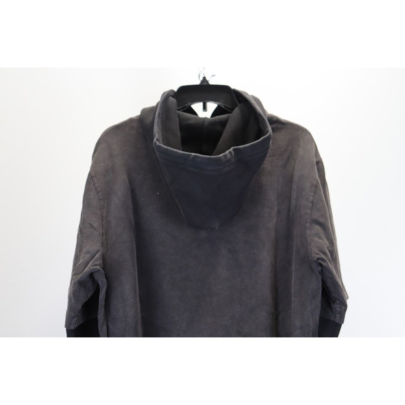 Off-White o1rshd1 GM Vintage Double Long Sleeve Hoodie in Black/Grey Size US L / EU 52-54 / 3 - 6 Thumbnail