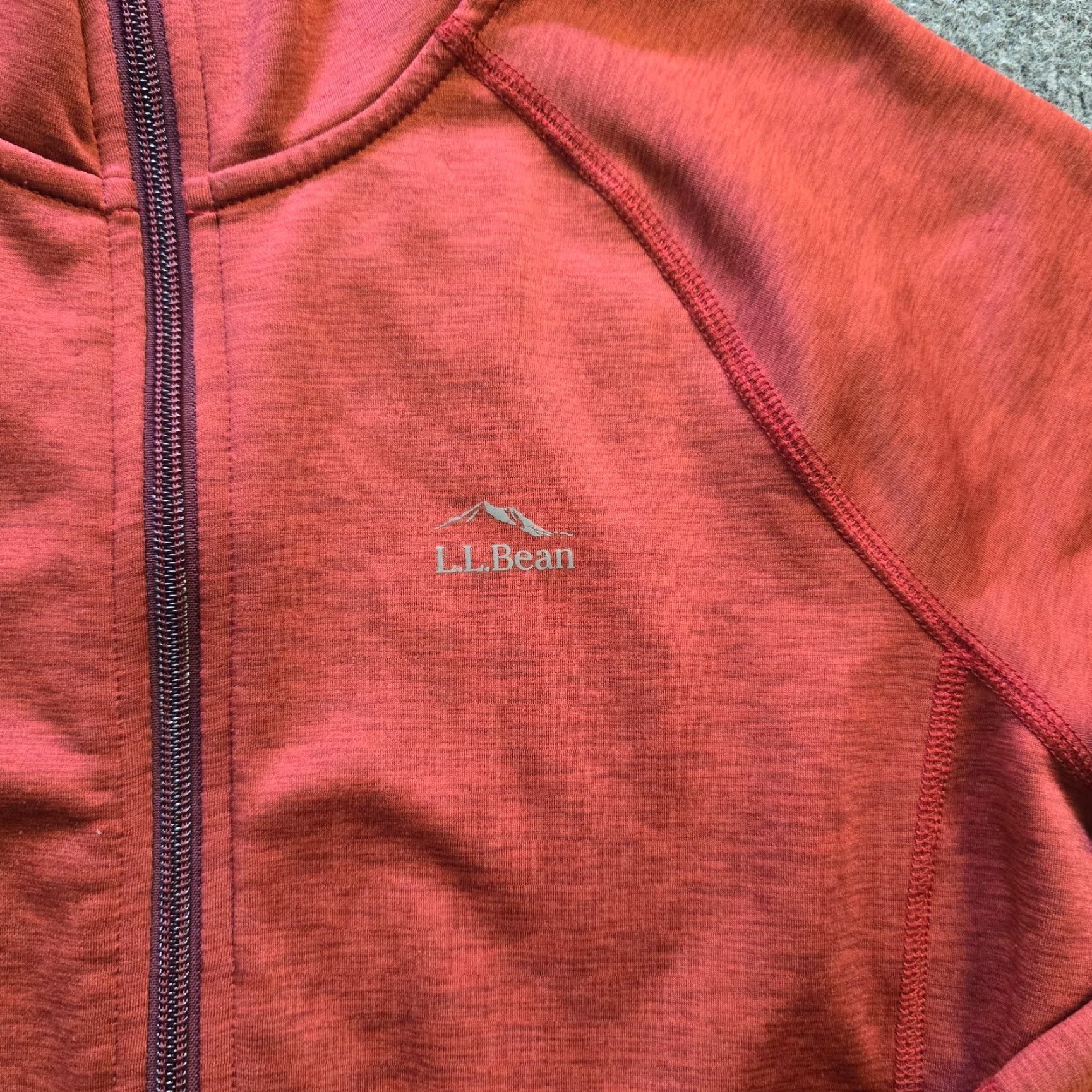 Vintage LL Bean Jacket Womens Size Small Red Hoodie Full Zip Sweatshirt Pockets Casual Size S / US 4 / IT 40 - 3 Thumbnail