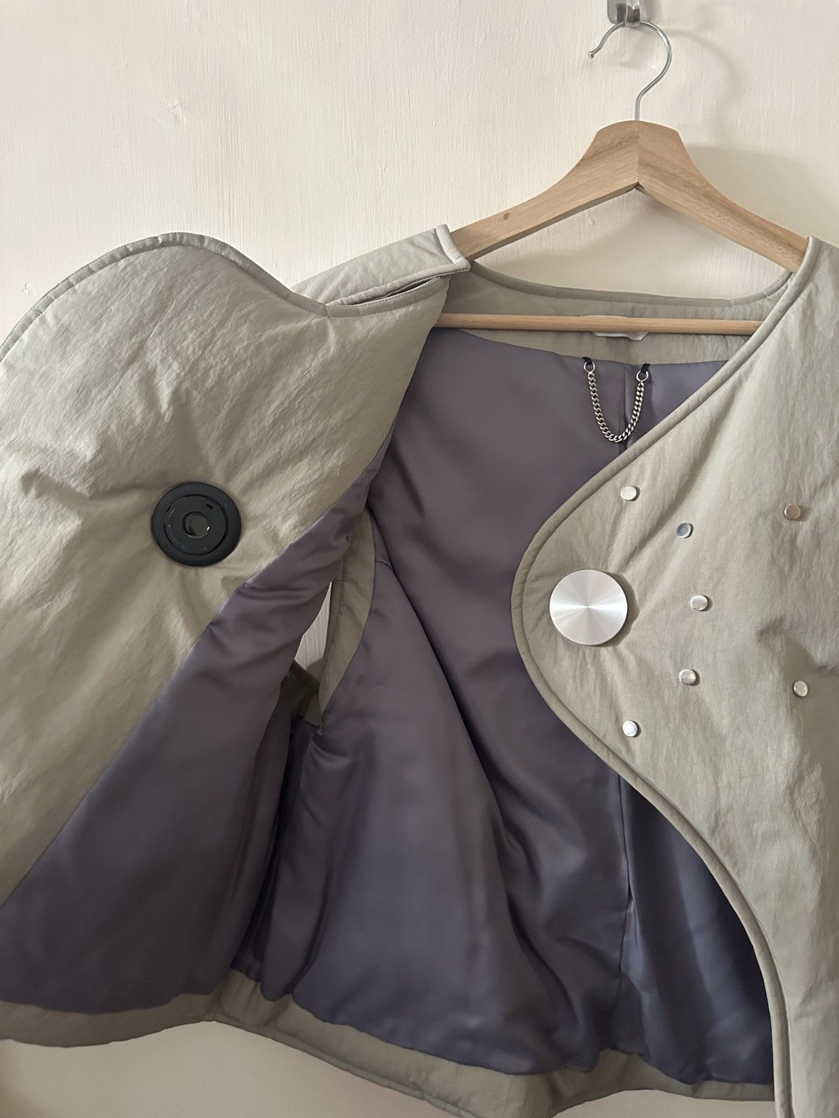 CMMAWEAR CMMAWEAR SS23 polaris vest in beige Size US L / EU 52-54 / 3 - 8 Thumbnail