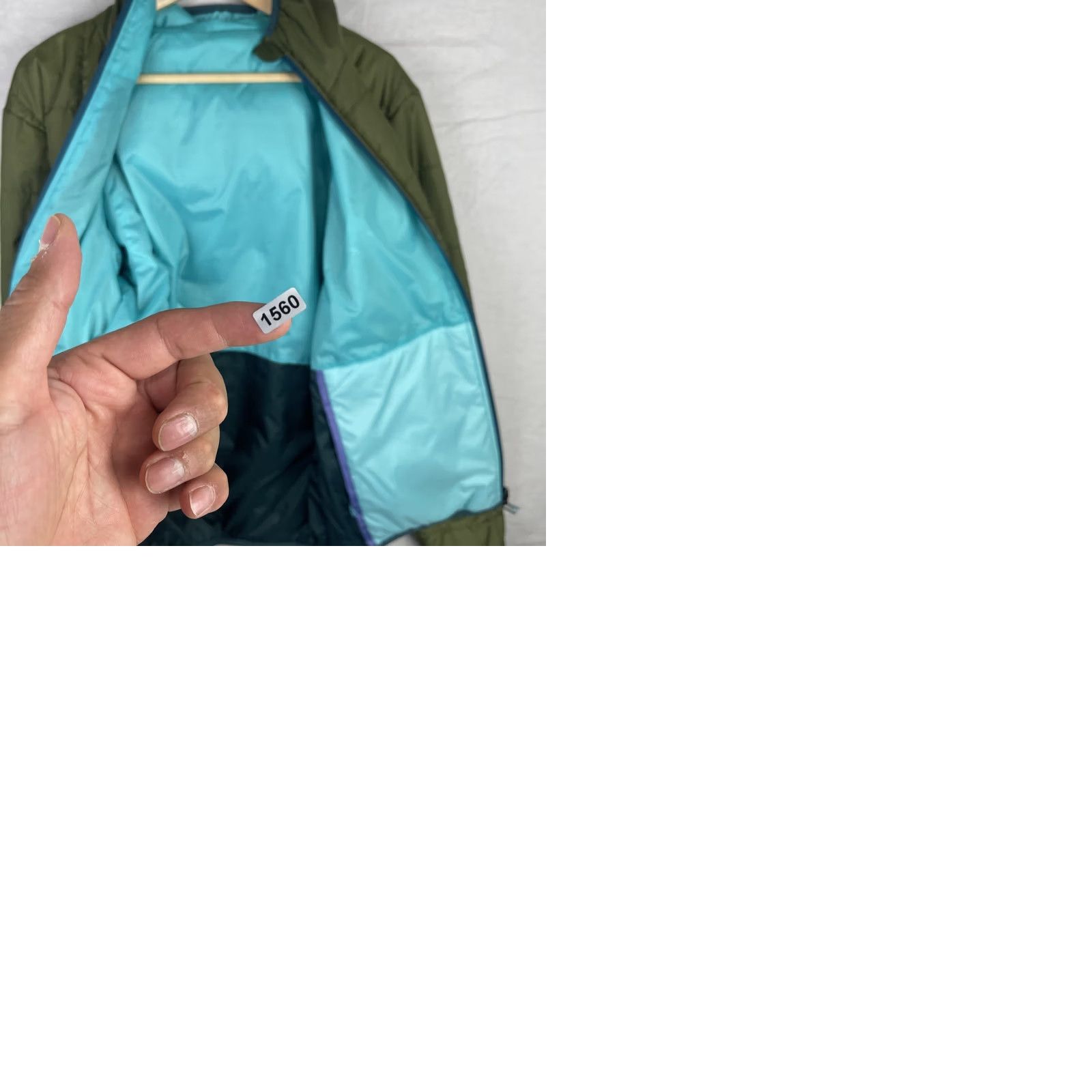Cotopaxi Cotopaxi Jacket Mens Medium Blue Green Teca Calido Reversible Hooded Insulated Size US M / EU 48-50 / 2 - 11 Thumbnail