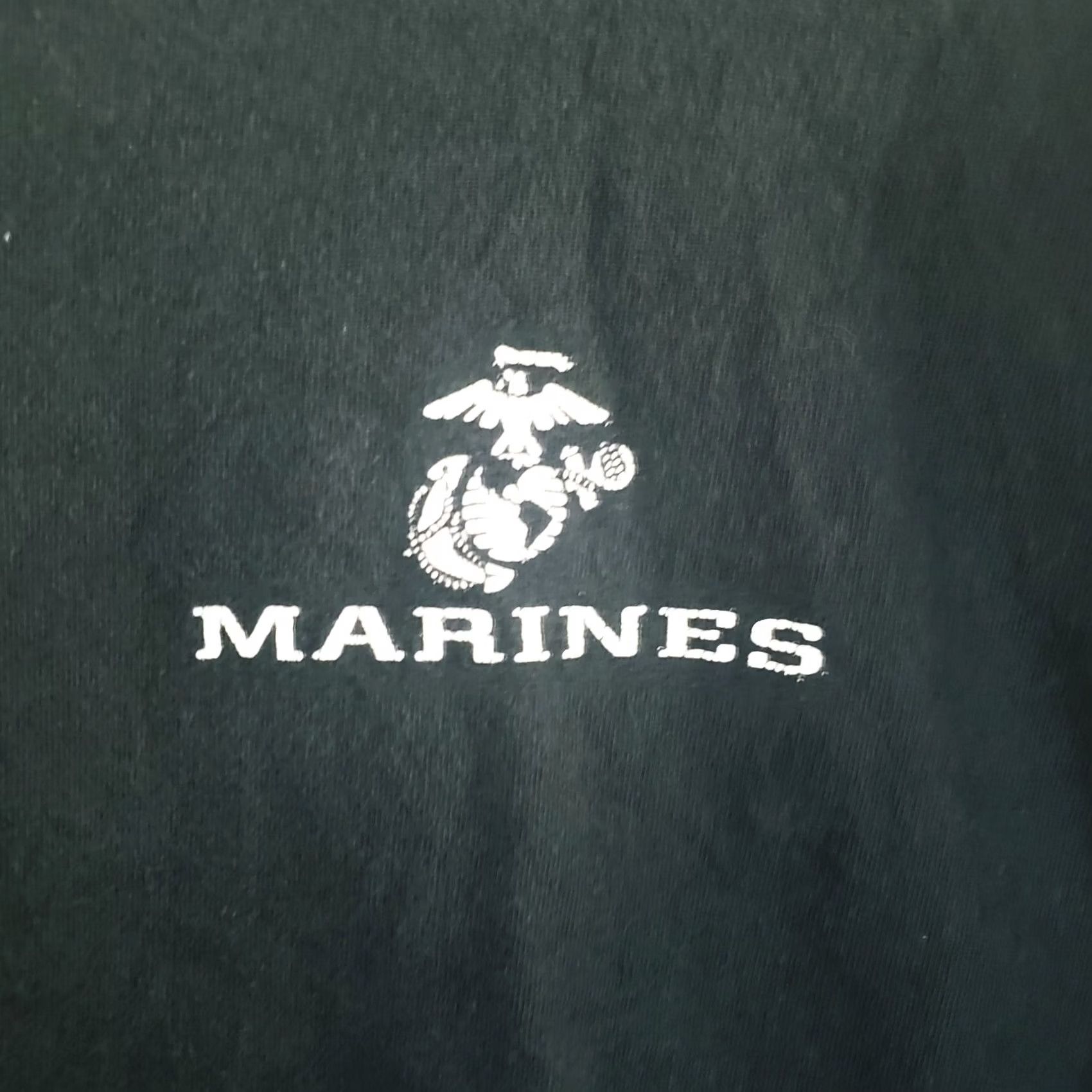 Vintage USMC Marines Men’s M Long Sleeve Black T-Shirt Pullover The Few The Proud Graphic Tee Clothing Mens Shirt Size US M / EU 48-50 / 2 - 5 Thumbnail