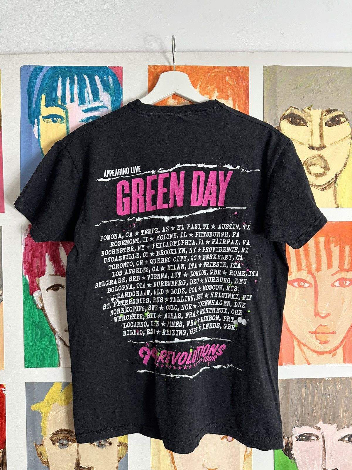 Band Tees Vintage Green Day tour t shirt Size US M / EU 48-50 / 2 - 2 Thumbnail