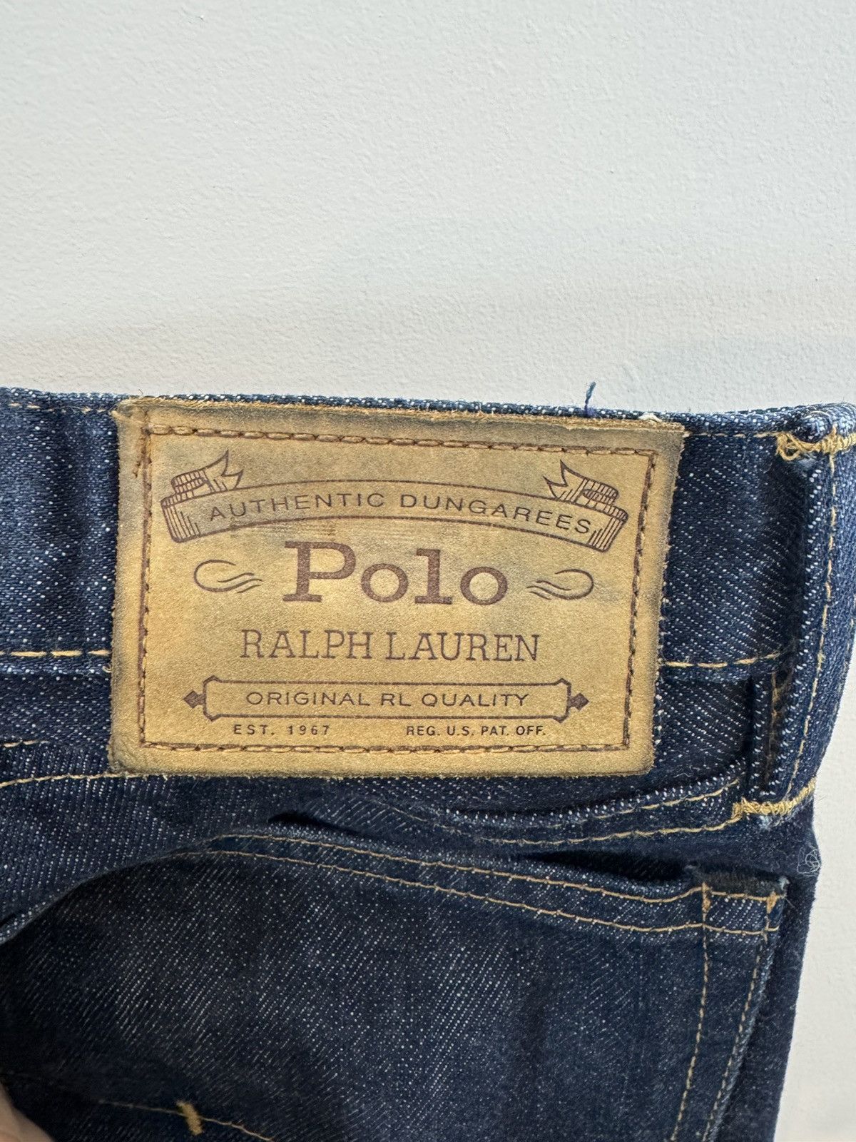 Polo Ralph Lauren Polo Ralph Lauren Hampton Straight Jeans, W35 x L32 Size US 35 - 6 Thumbnail