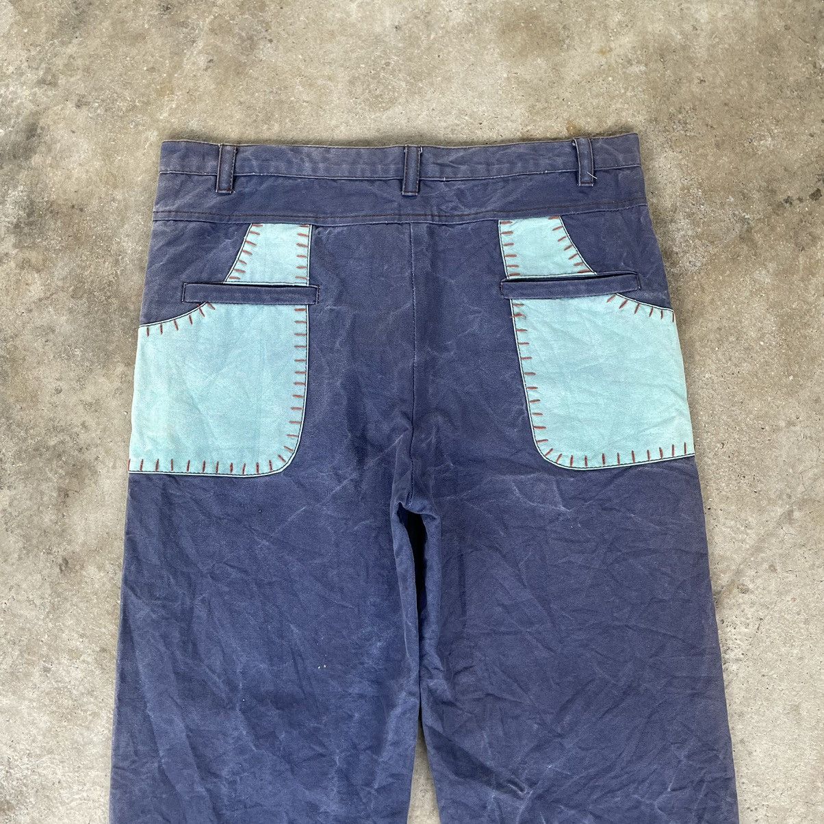Designer × Japanese Brand 🔥🔥🇯🇵Atara Indian Styles Sashiko Stitch Bush Pants Size US 34 / EU 50 - 5 Thumbnail