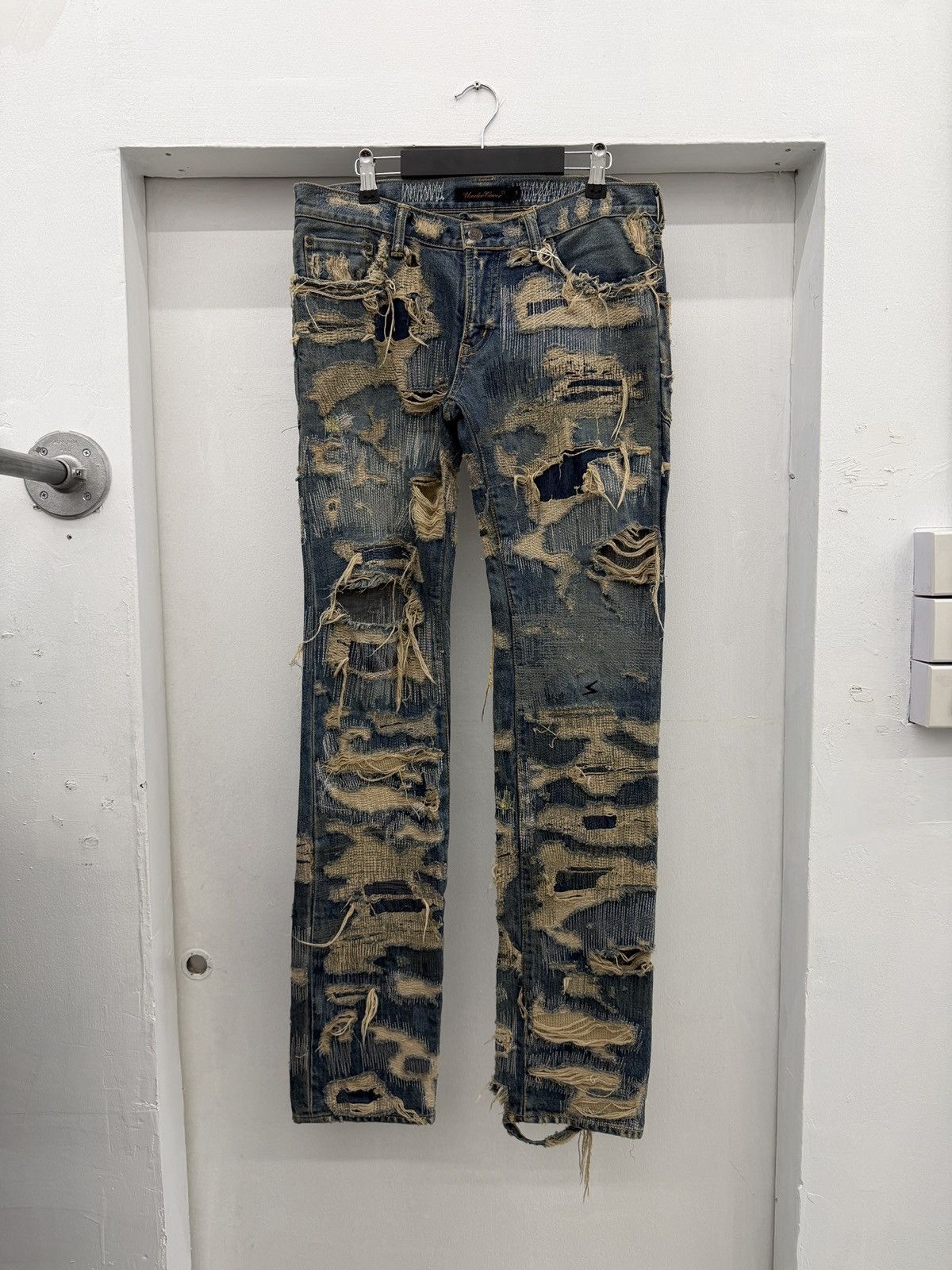 Undercover AW05 85 ARTS AND CRAFT DENIM JEANS Size US 32 / EU 48 - 1 Thumbnail
