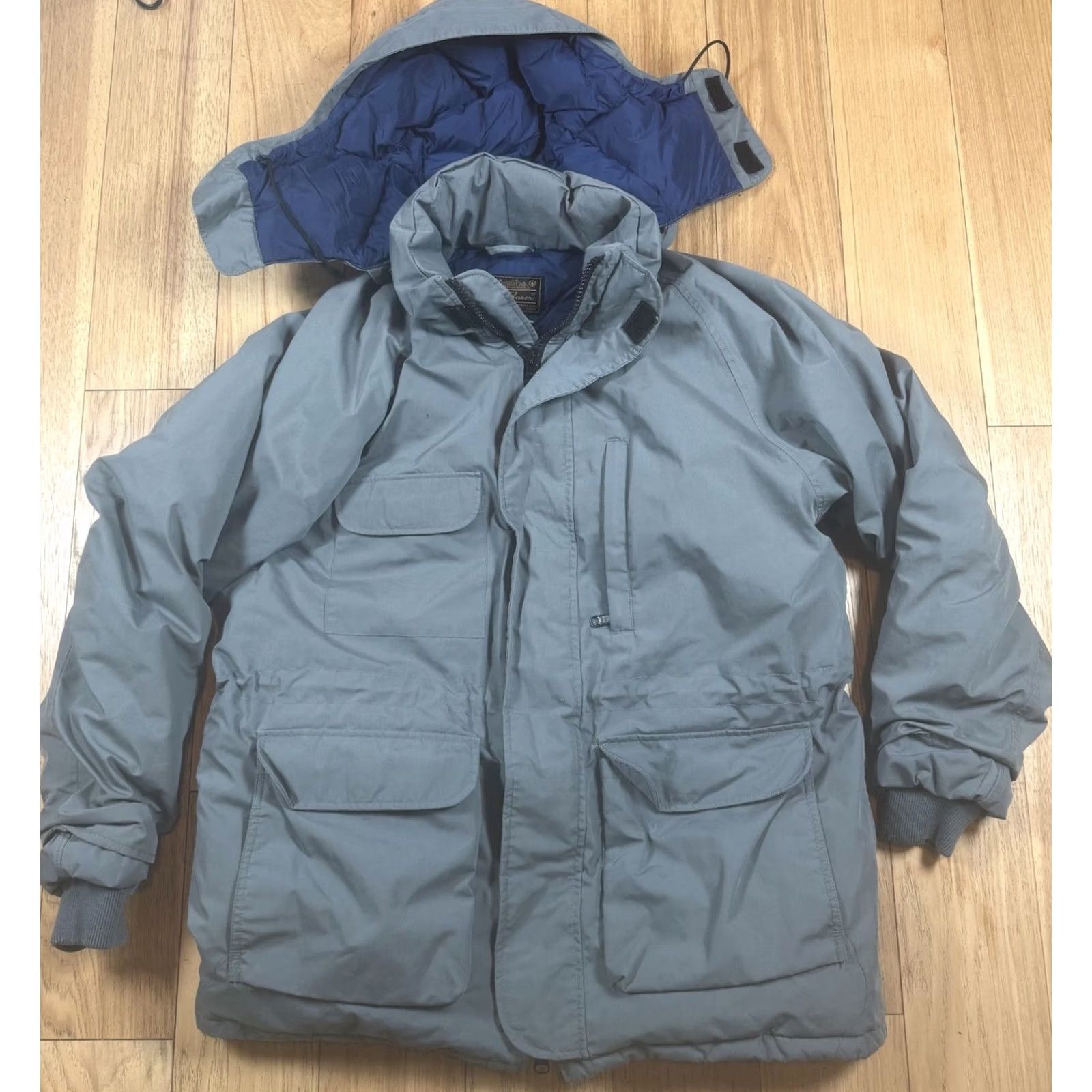 Eddie Bauer VINTAGE Eddie Bauer Jacket Mens L Goose Down Gore-Tex Grey Hooded Parka Size US L / EU 52-54 / 3 - 2 Thumbnail