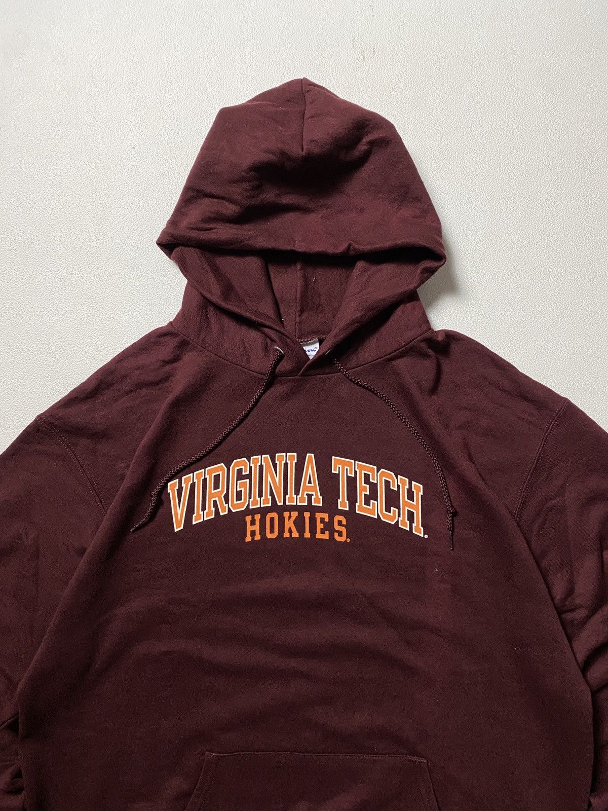 Champion Champion Authentic Athletic Virginia Tech Hokies Maroon Hood Size US L / EU 52-54 / 3 - 2 Thumbnail