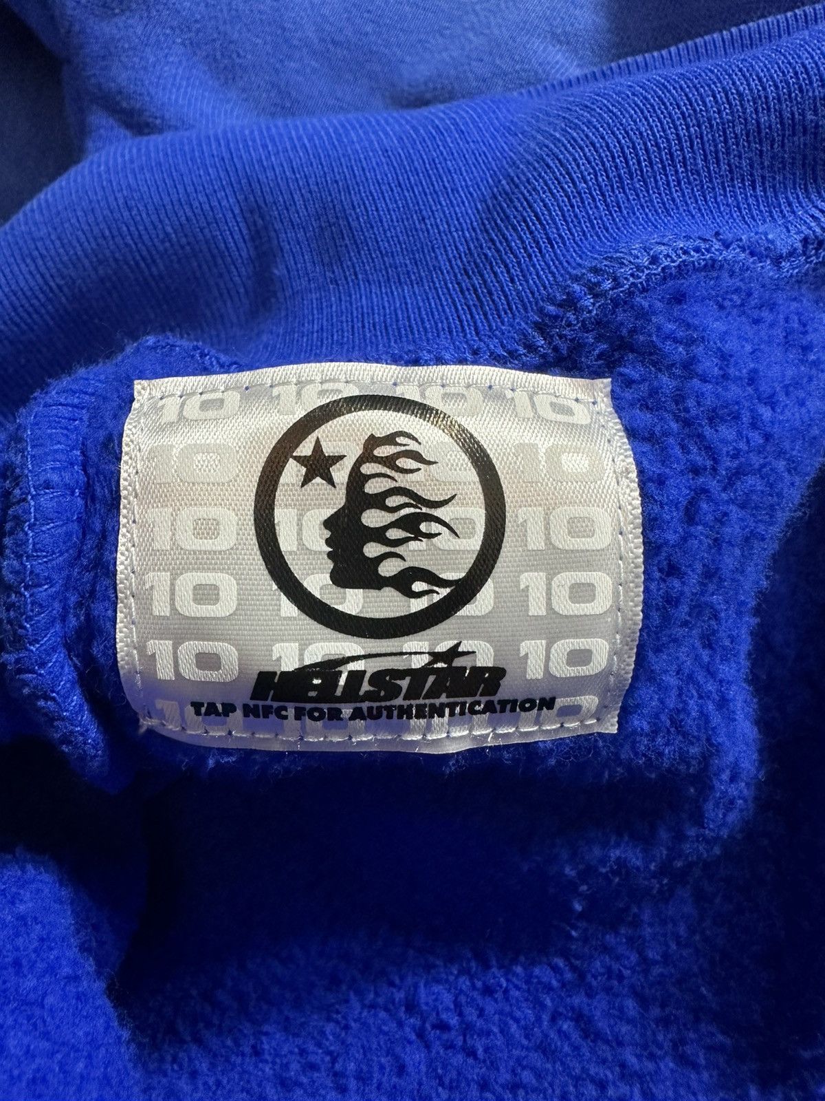 HELLSTAR Hellstar Blue Sports Crewneck Size US XL / EU 56 / 4 - 12 Thumbnail