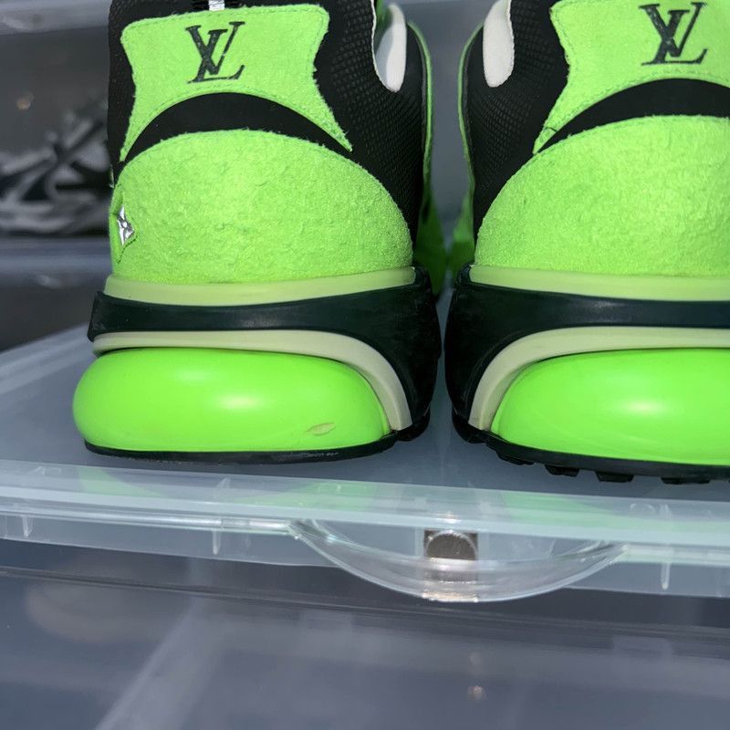 Louis Vuitton Louis Vuitton Green Runner Tatic Casual Shoes - Size US 8.5 / EU 41-42 - 6 Thumbnail