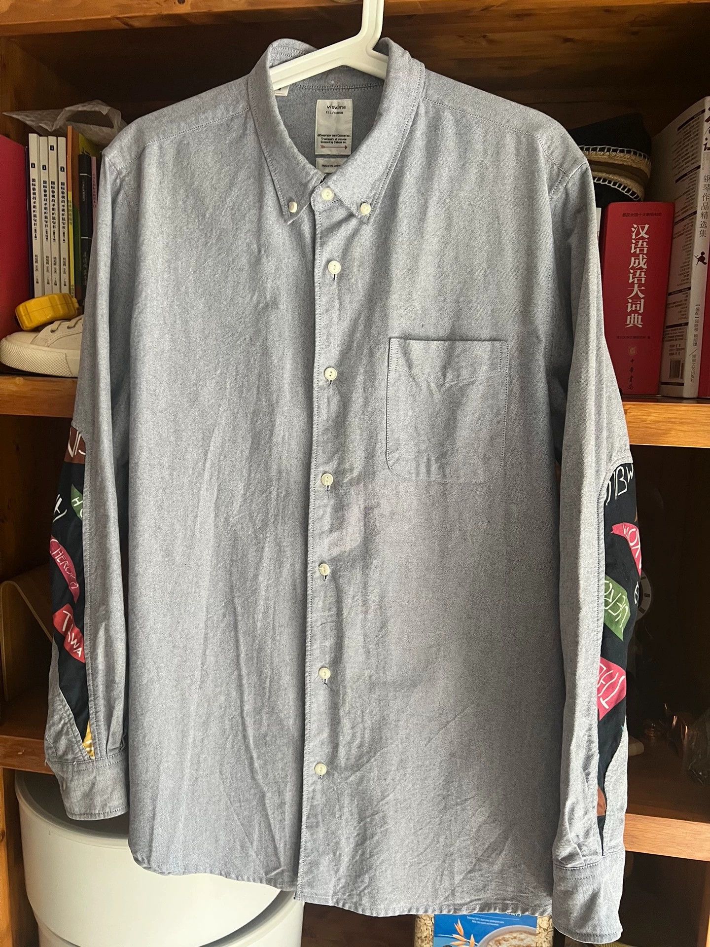 Visvim visvim 18ss dropshoulder gray GIZA shirt size 2 Japan Size US M / EU 48-50 / 2 - 3 Thumbnail