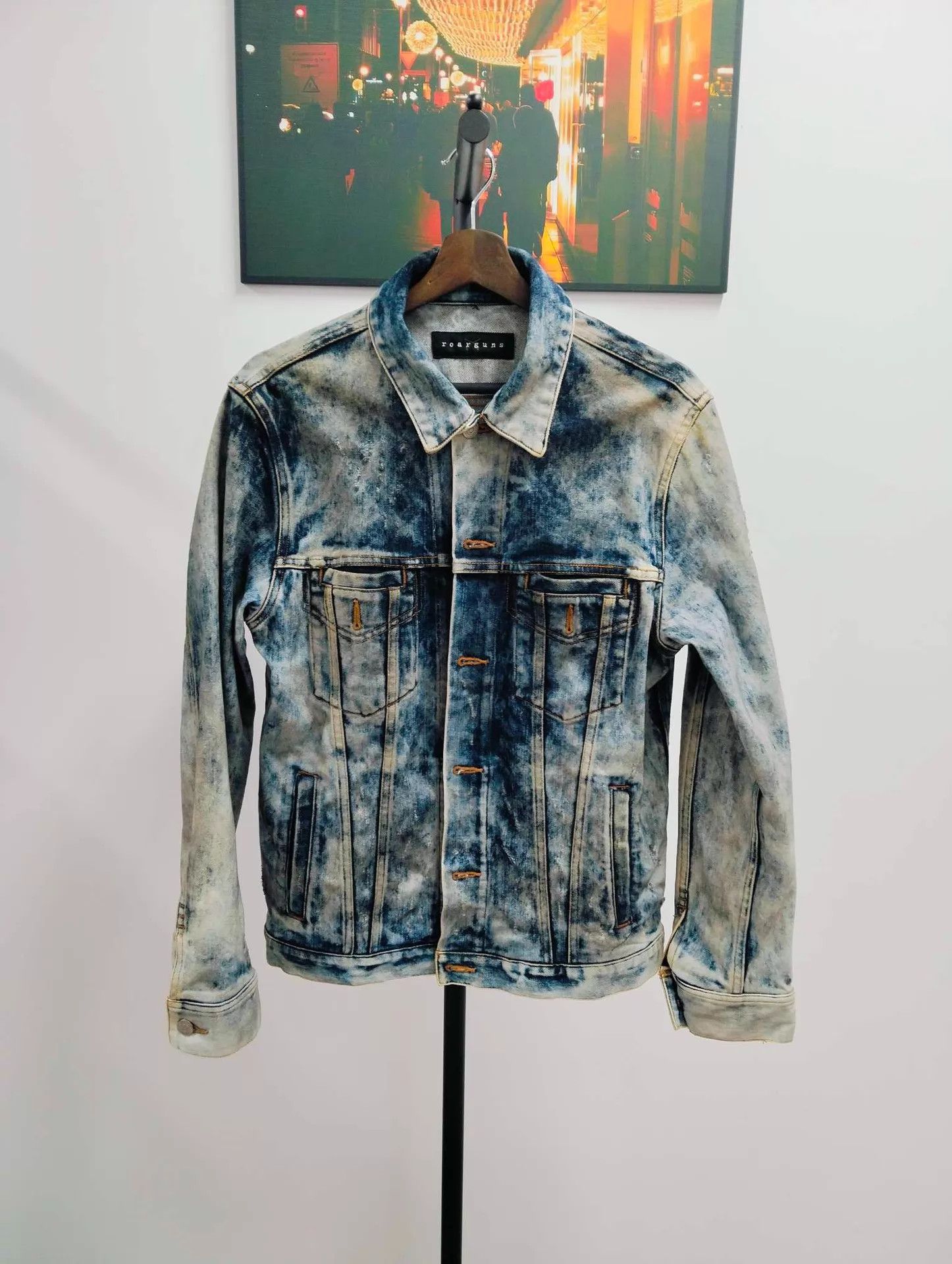 Other roarguns men's denim jacket size 2 98 new Size US M / EU 48-50 / 2 - 2 Thumbnail