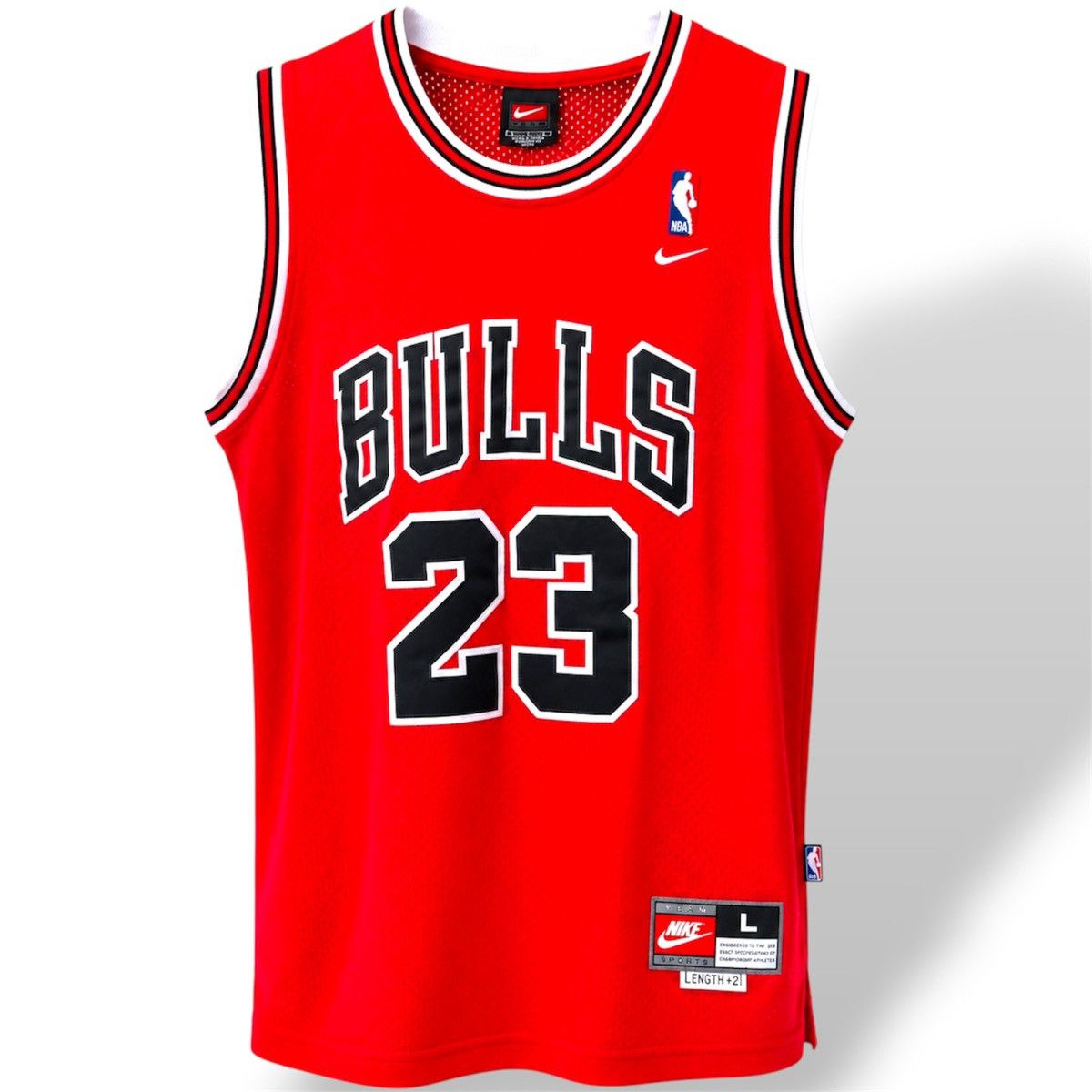 NBA 90’S NBA CHICAGO BULLS #23 JORDAN VINTAGE BASKETBALL JERSEY Size US L / EU 52-54 / 3 - 1 Thumbnail