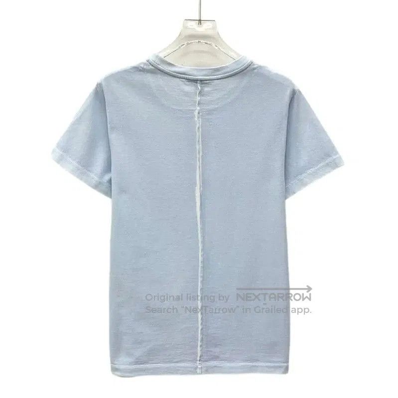 Louis Vuitton Louis Vuitton Light Blue Cotton Women's T. Size S / US 4 / IT 40 - 2 Thumbnail