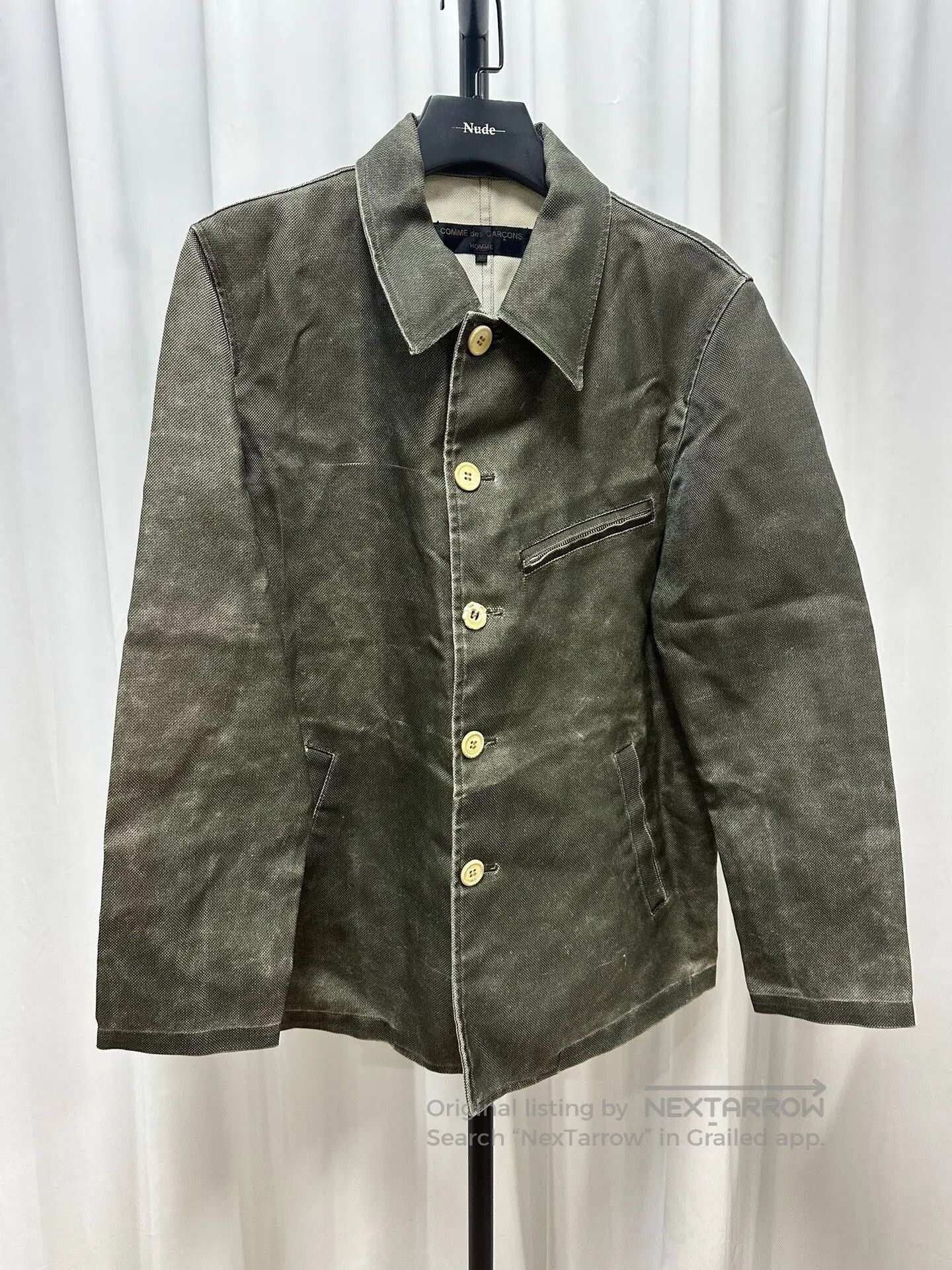 Comme des Garcons Homme Plus Comme des Garçons Homme Wash Jacket. Size US M / EU 48-50 / 2 - 1 Thumbnail