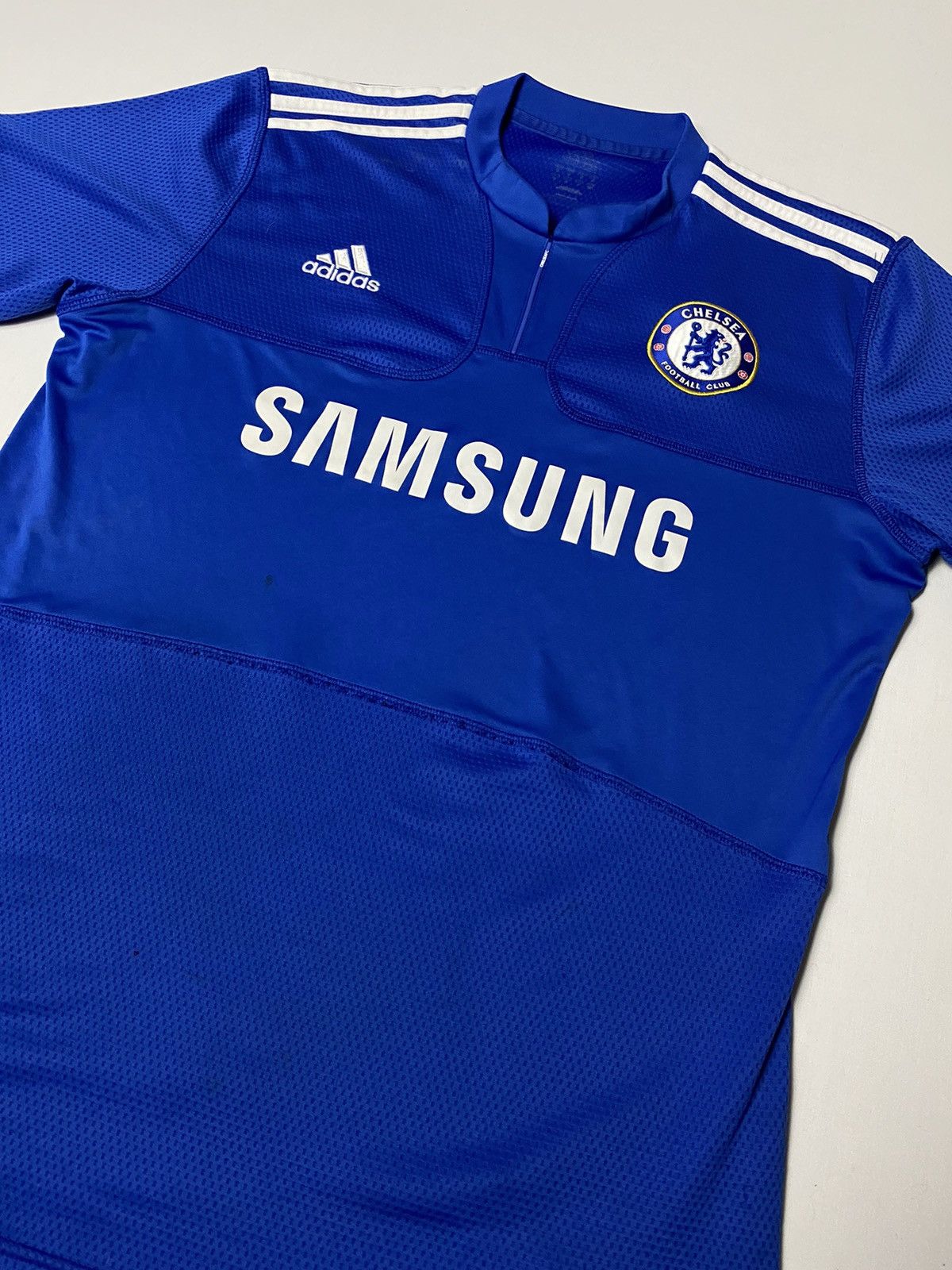 Adidas × Chelsea Soccer Chelsea Adidas Soccer Jersey vintage Size US M / EU 48-50 / 2 - 2 Thumbnail