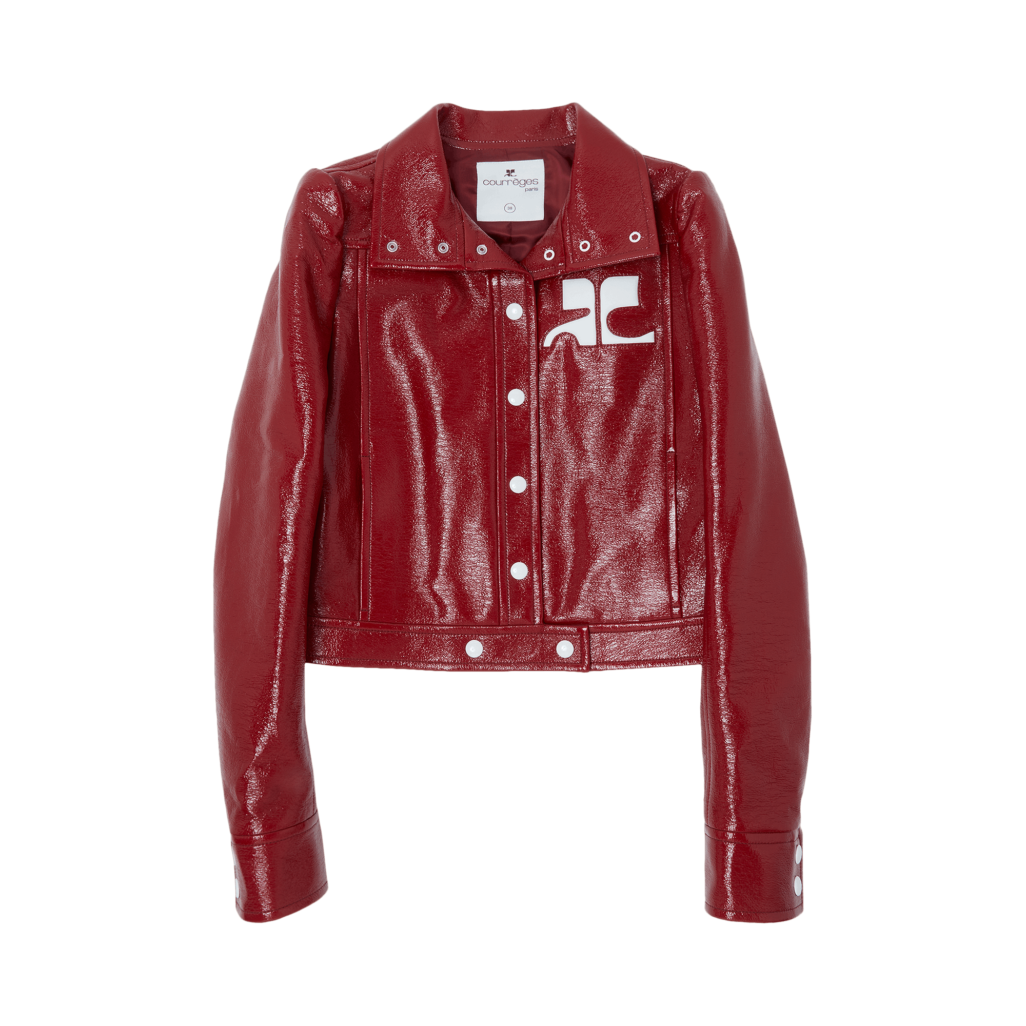 Courreges Courrèges Vinyl Jacket Red | Grailed