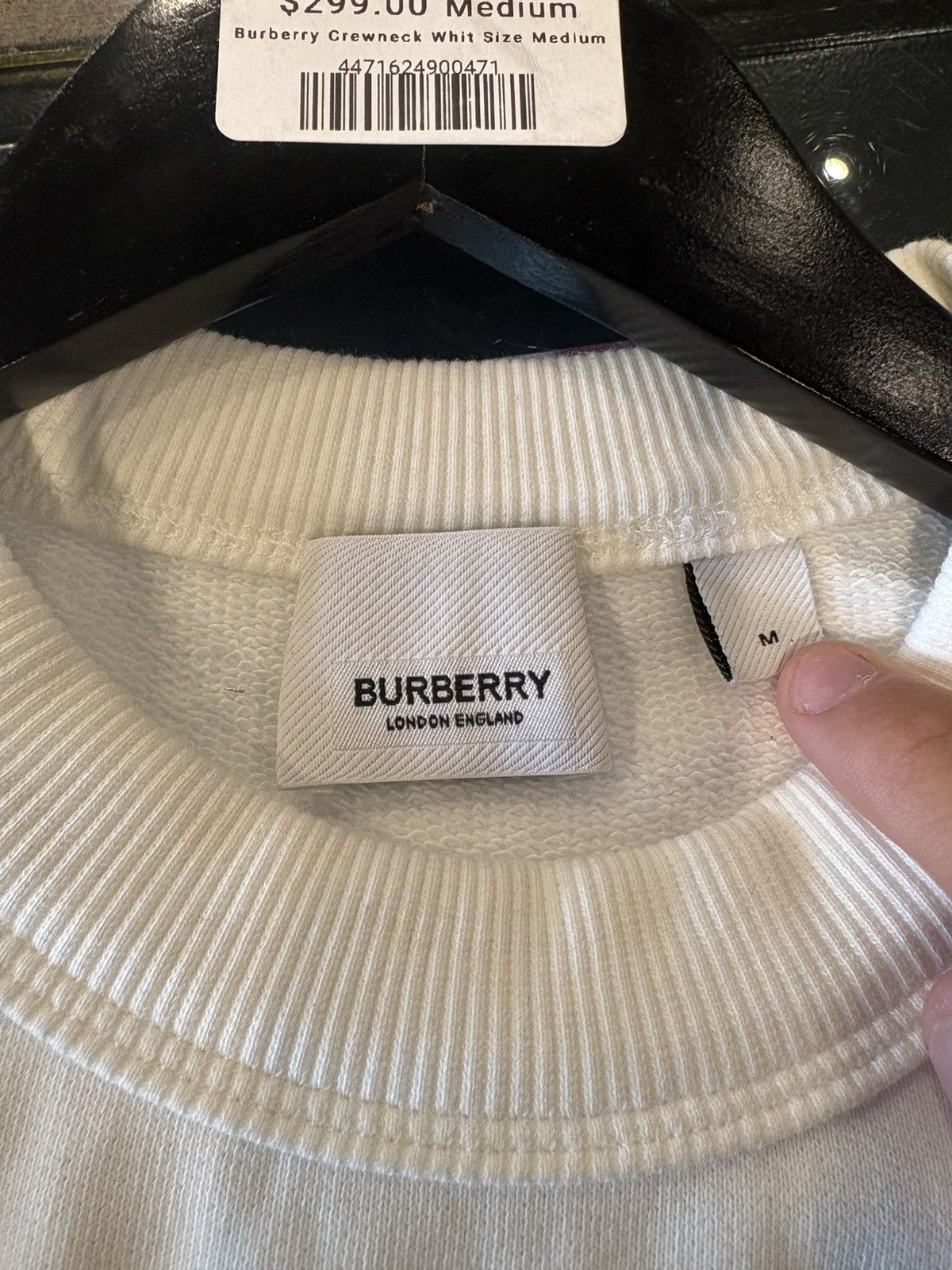 Burberry Burberry Crewneck Size US M / EU 48-50 / 2 - 2 Thumbnail