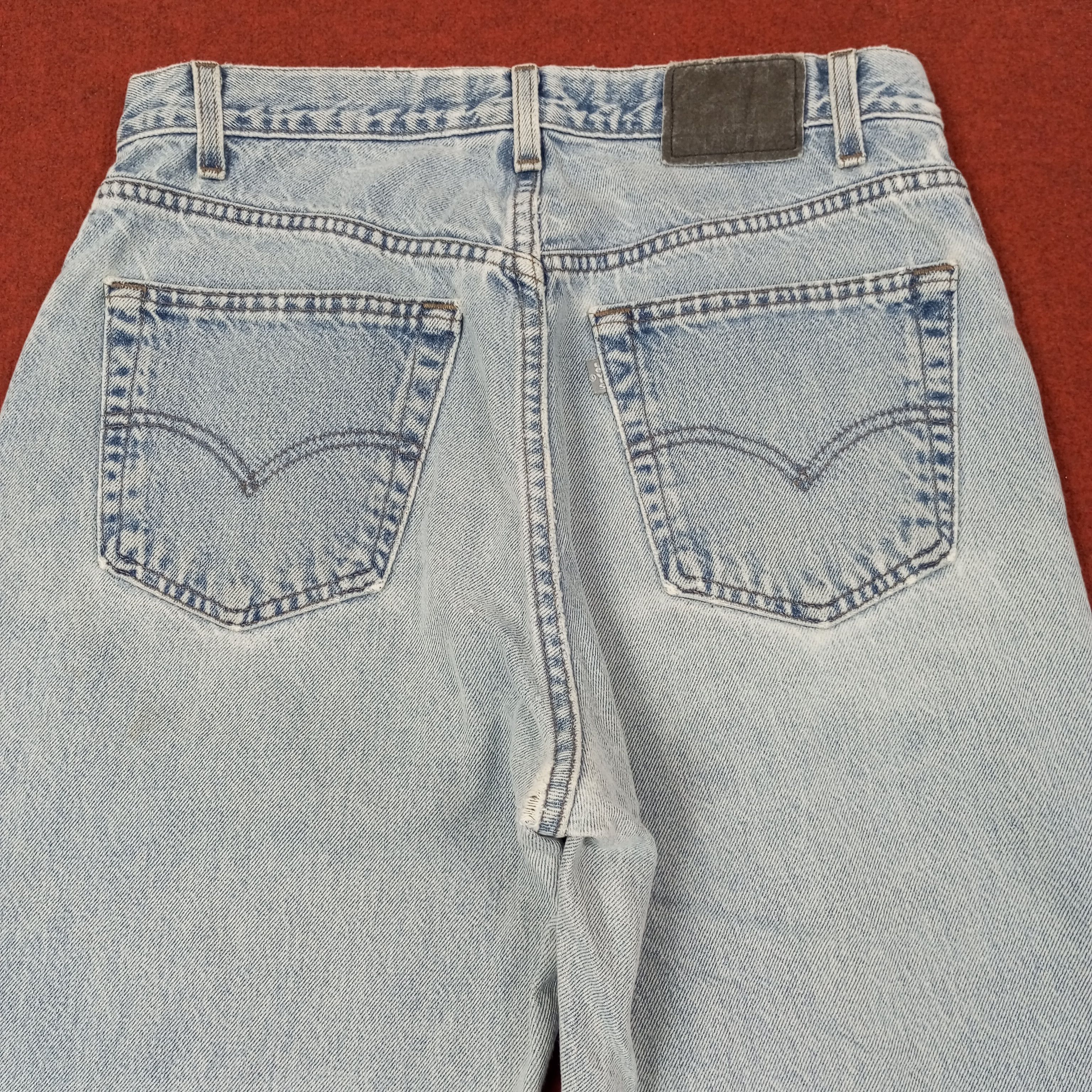 Levi's Levis Straight Relaxed Silver Tab Distressed Jeans c244n23 Size US 32 / EU 48 - 5 Thumbnail