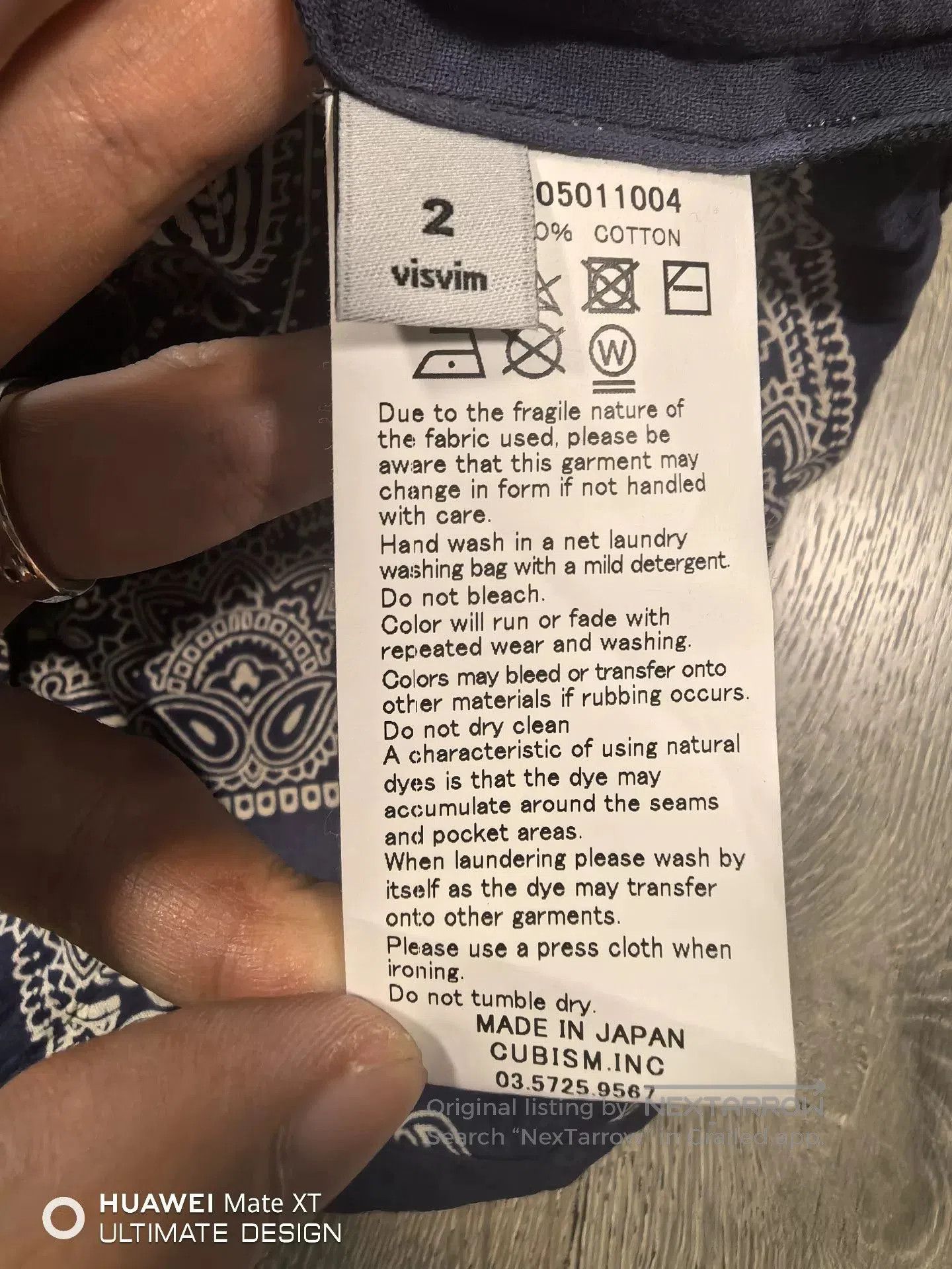 Visvim visvim vintage bandana tunic shirt. Size US XXL / EU 58 / 5 - 5 Thumbnail