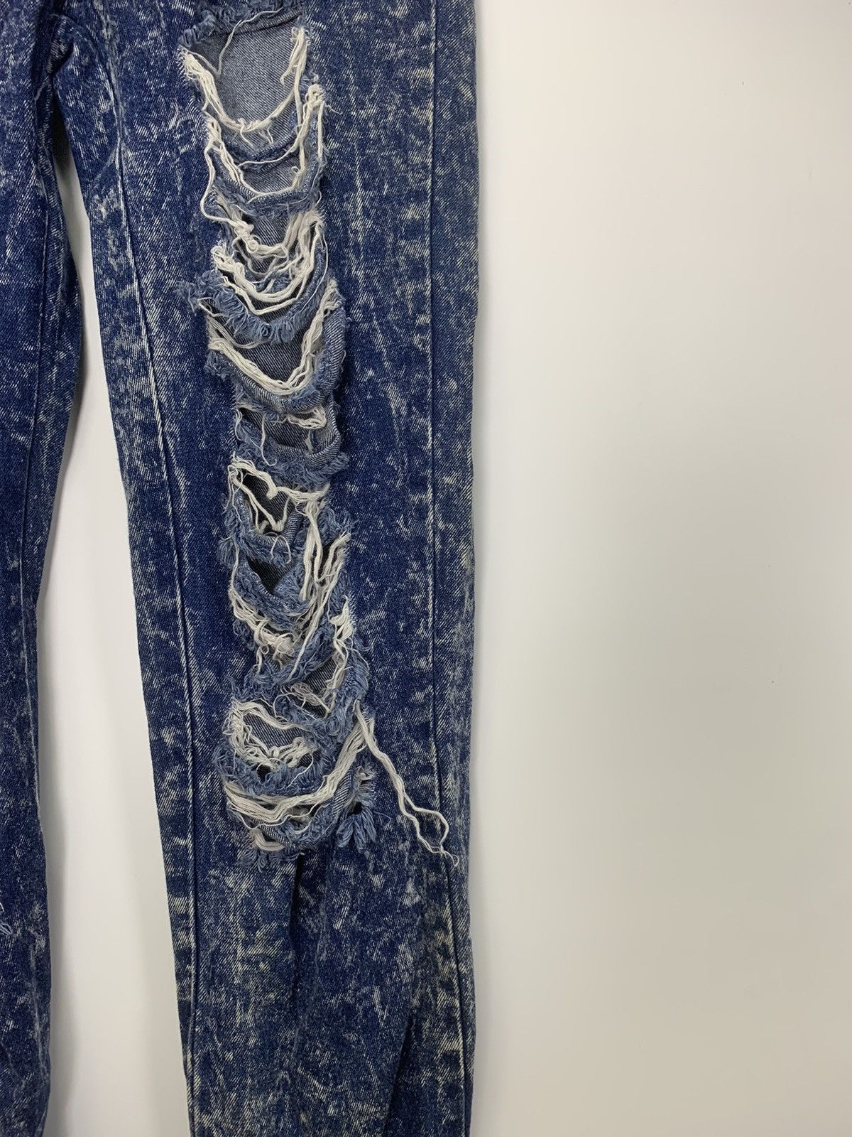 Japanese Brand Distress denim jogger pant Size US 36 / EU 52 - 6 Thumbnail