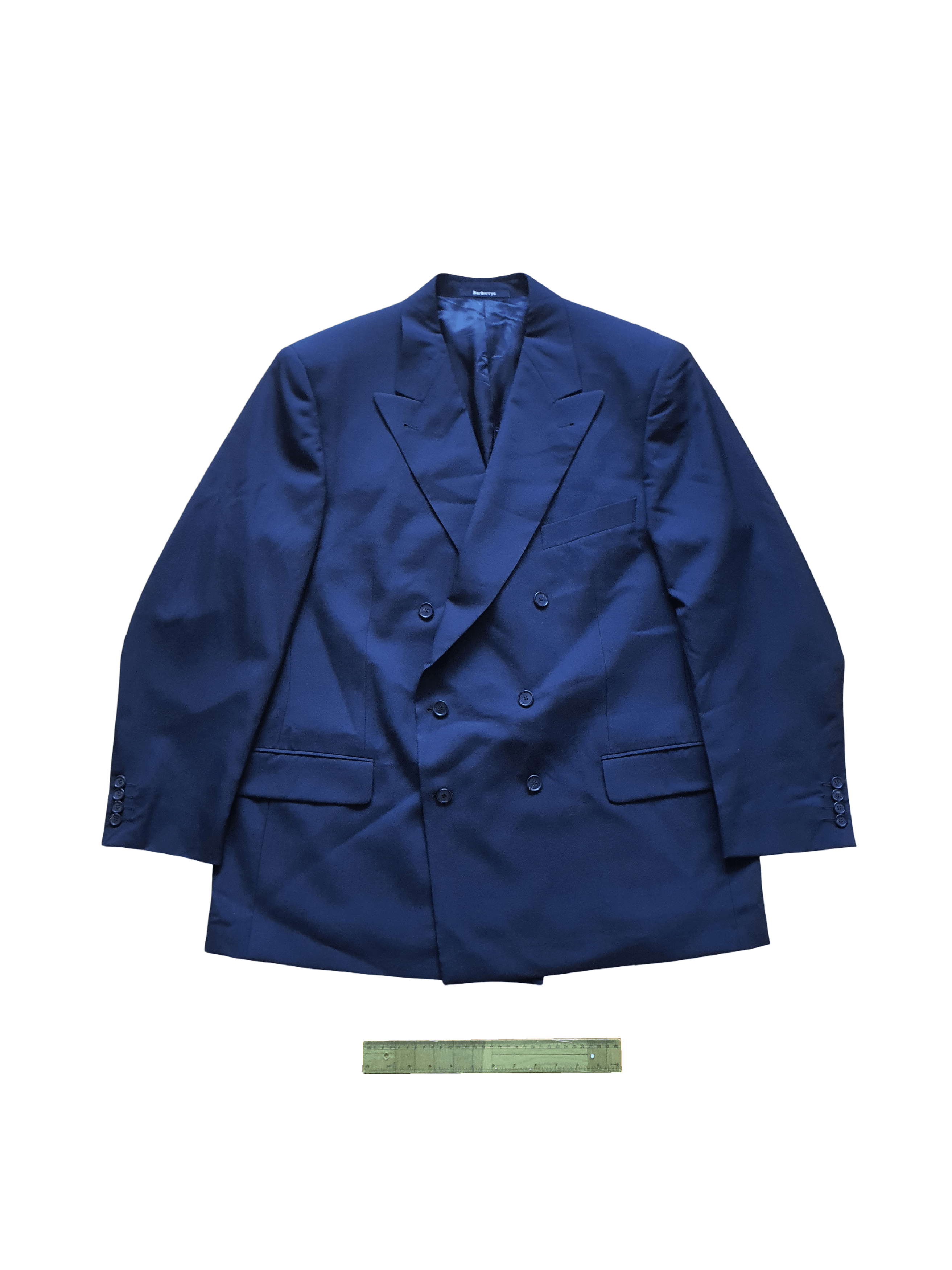 Burberry Prorsum 'BURBERRYS' - Double Breasted (6x2) Sports Coat Suit Jacket Size 48R - 1 Thumbnail