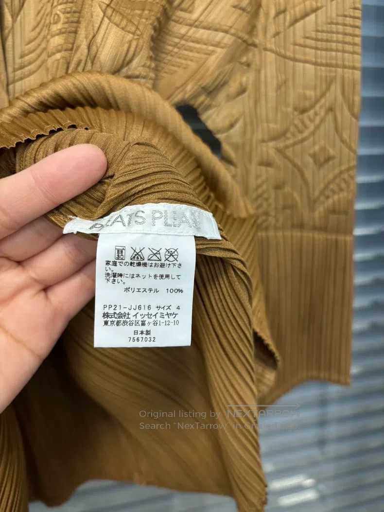 Issey Miyake Issey Miyake 3/4 Sleeve Cardigan Shirt Size XL / US 12-14 / IT 48-50 - 4 Thumbnail