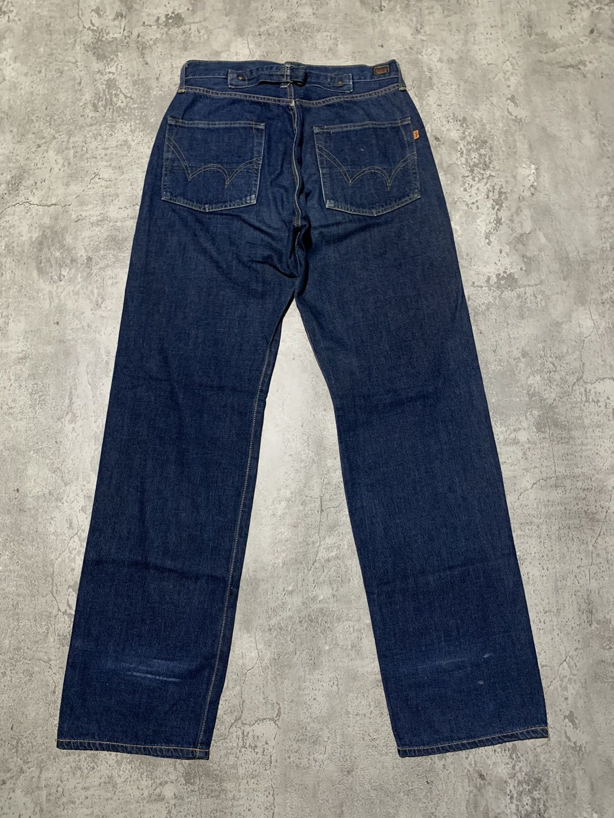 Edwin Redline Vintage Edwin buckle back sanforized selvedge jeans Size US 30 / EU 46 - 3 Thumbnail