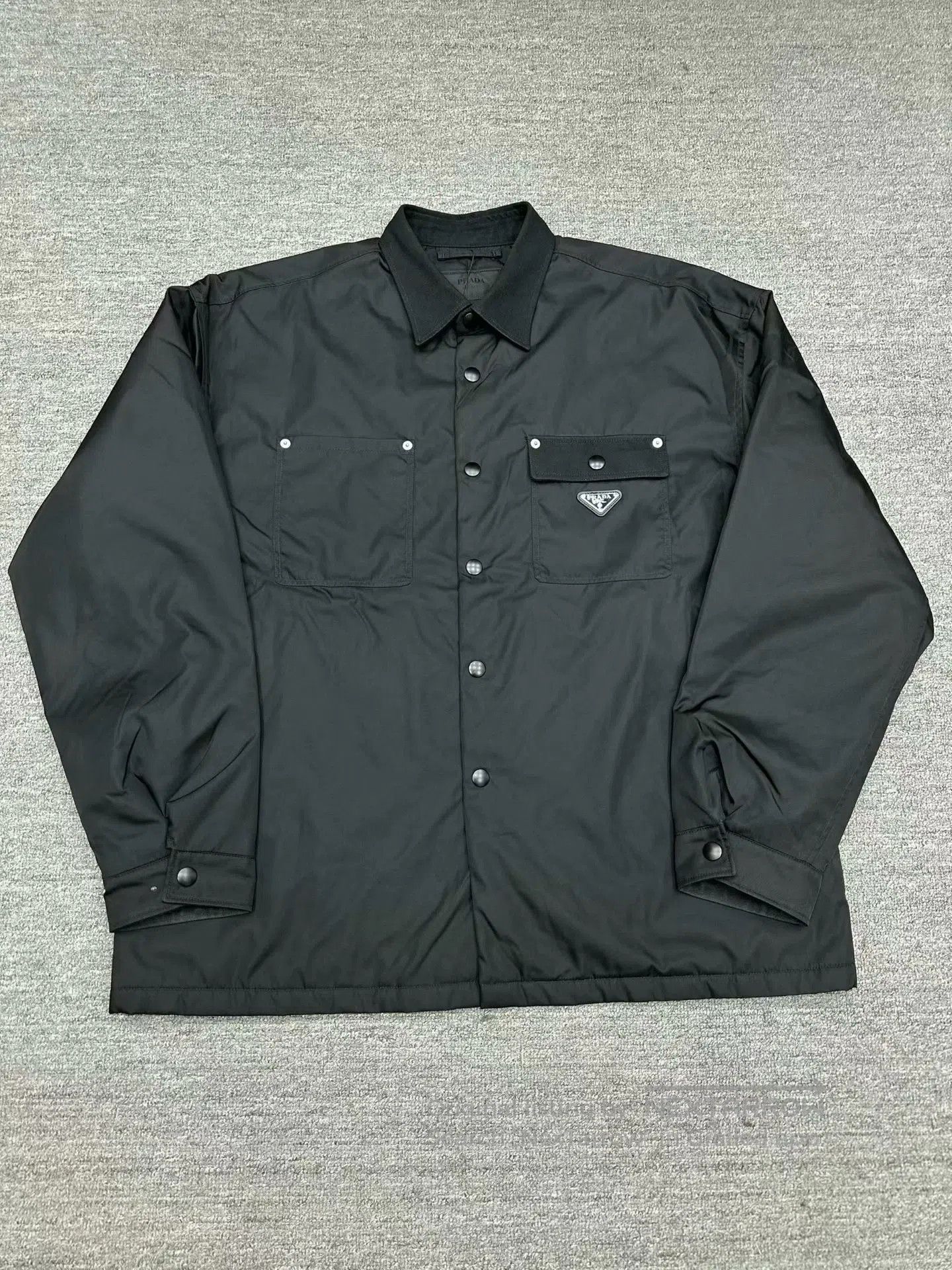 Prada prada new lightweight cotton jacket in black. Size US XL / EU 56 / 4 - 1 Thumbnail