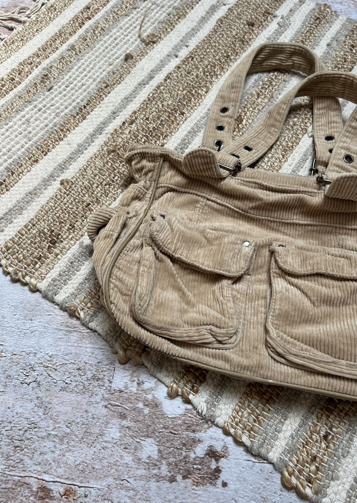 Other vintage corduroy multi pocket bag Size ONE SIZE - 2 Thumbnail