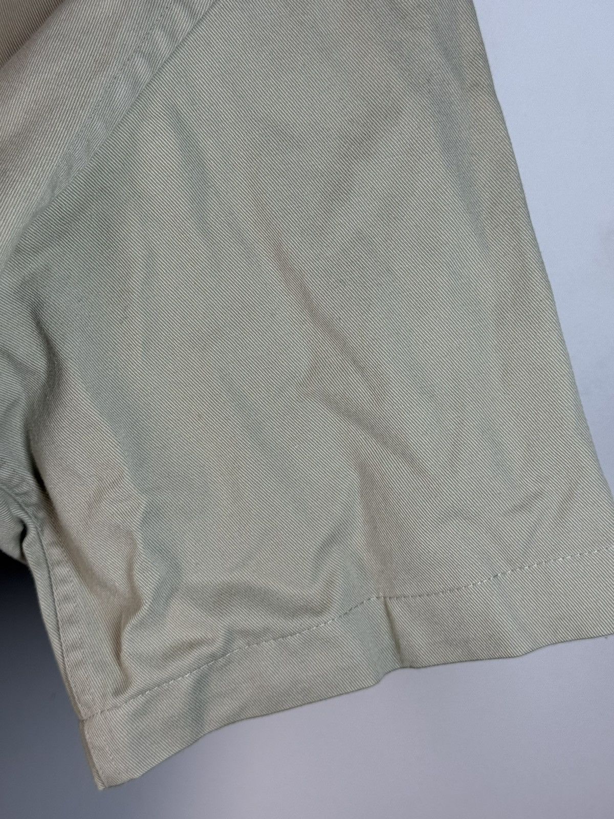 Yves Saint Laurent Beige YSL Shirt Short Sleeve Button Up Collar Vintage Y2K Size US M / EU 48-50 / 2 - 12 Thumbnail