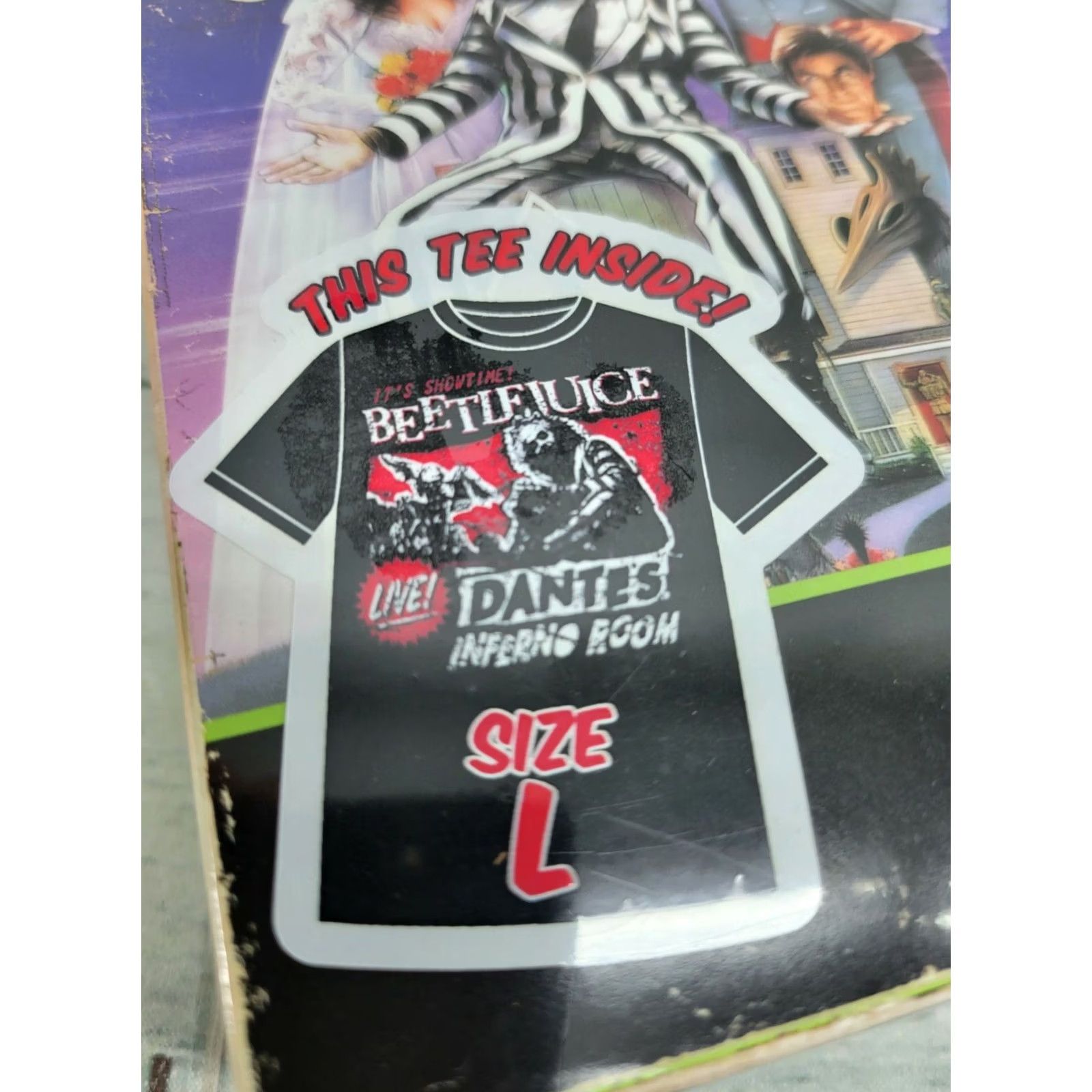 Vintage Funko BEETLEJUICE T-Shirt Size Large Limited Target Exclusive Shirt Mens Black Graphic Tee Beetlejuice 2018 Exclusive Size US L / EU 52-54 / 3 - 5 Thumbnail