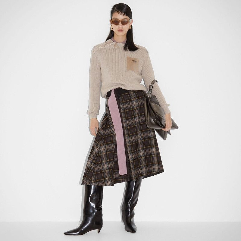 Fendi o1loc1c0426 Skirt in Multicolor Size 27" / US 4 / IT 40 - 4 Thumbnail