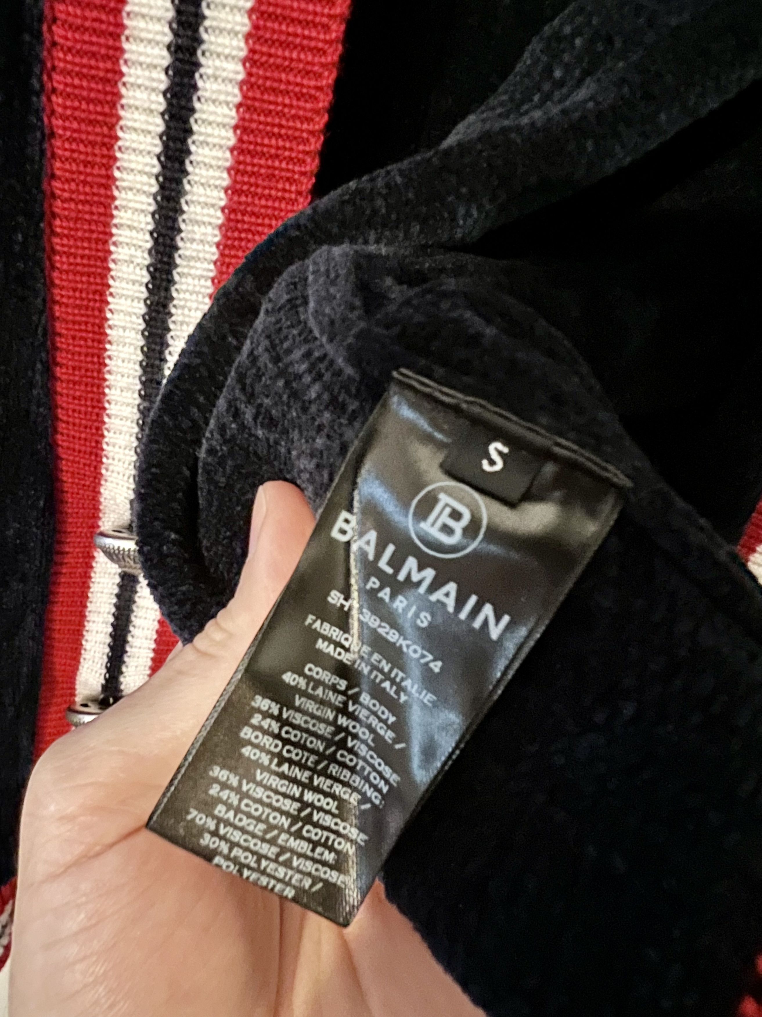 Balmain Balmain Maxi Velvet Cardigan Oversize Japanese Style Size US S / EU 44-46 / 1 - 8 Thumbnail