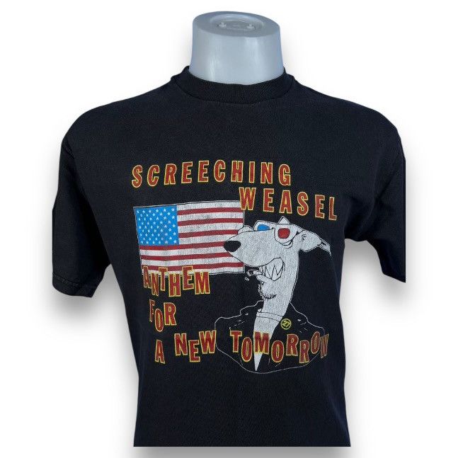 Band Tees × Vintage Screeching Weasel Punk Rock Band Tour Vintage 90s T-Shirt Size US M / EU 48-50 / 2 - 5 Thumbnail