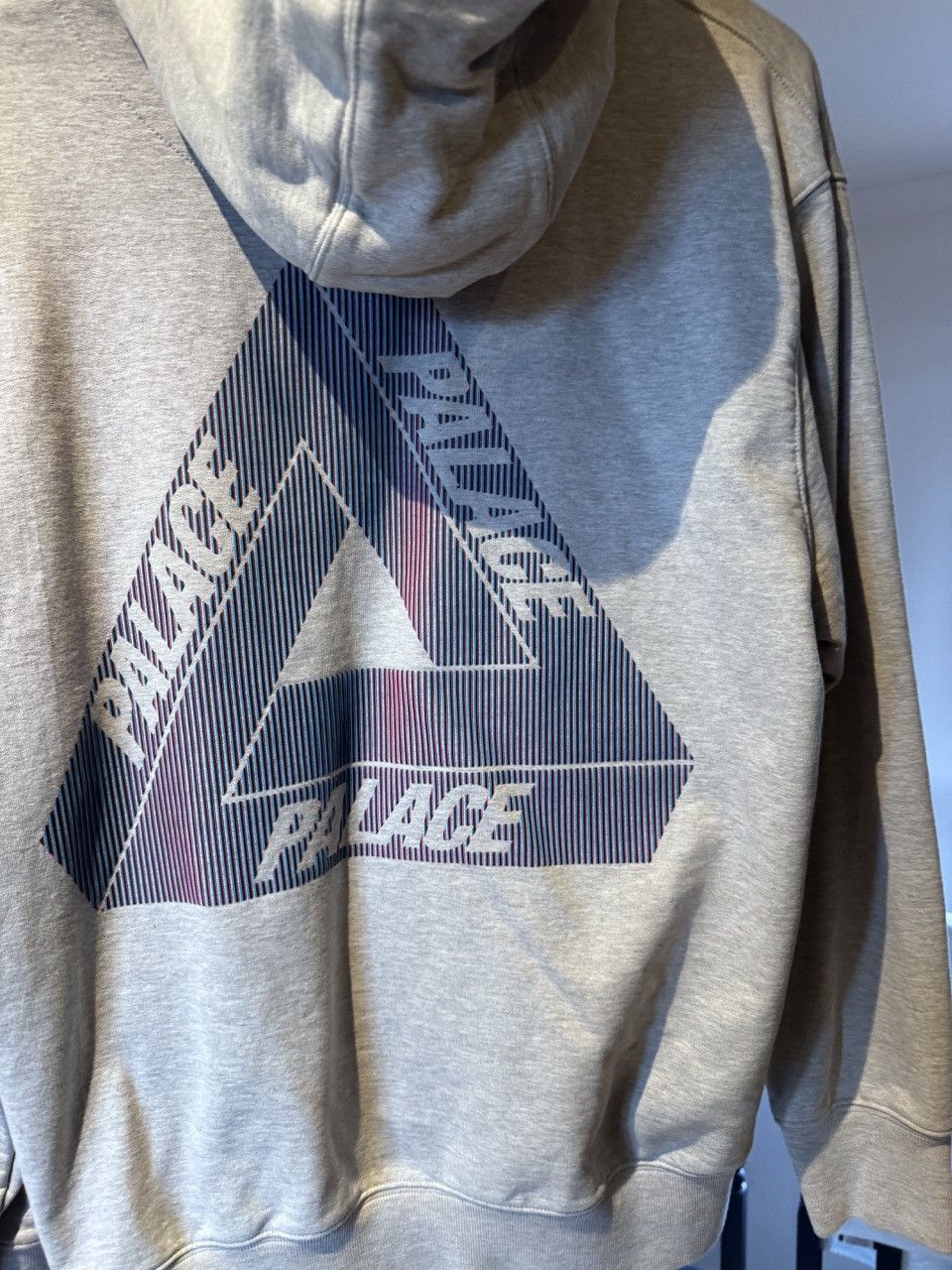 Palace Palace Tri Lenticular Hoodie - Marl Grey Size US XL / EU 56 / 4 - 6 Thumbnail