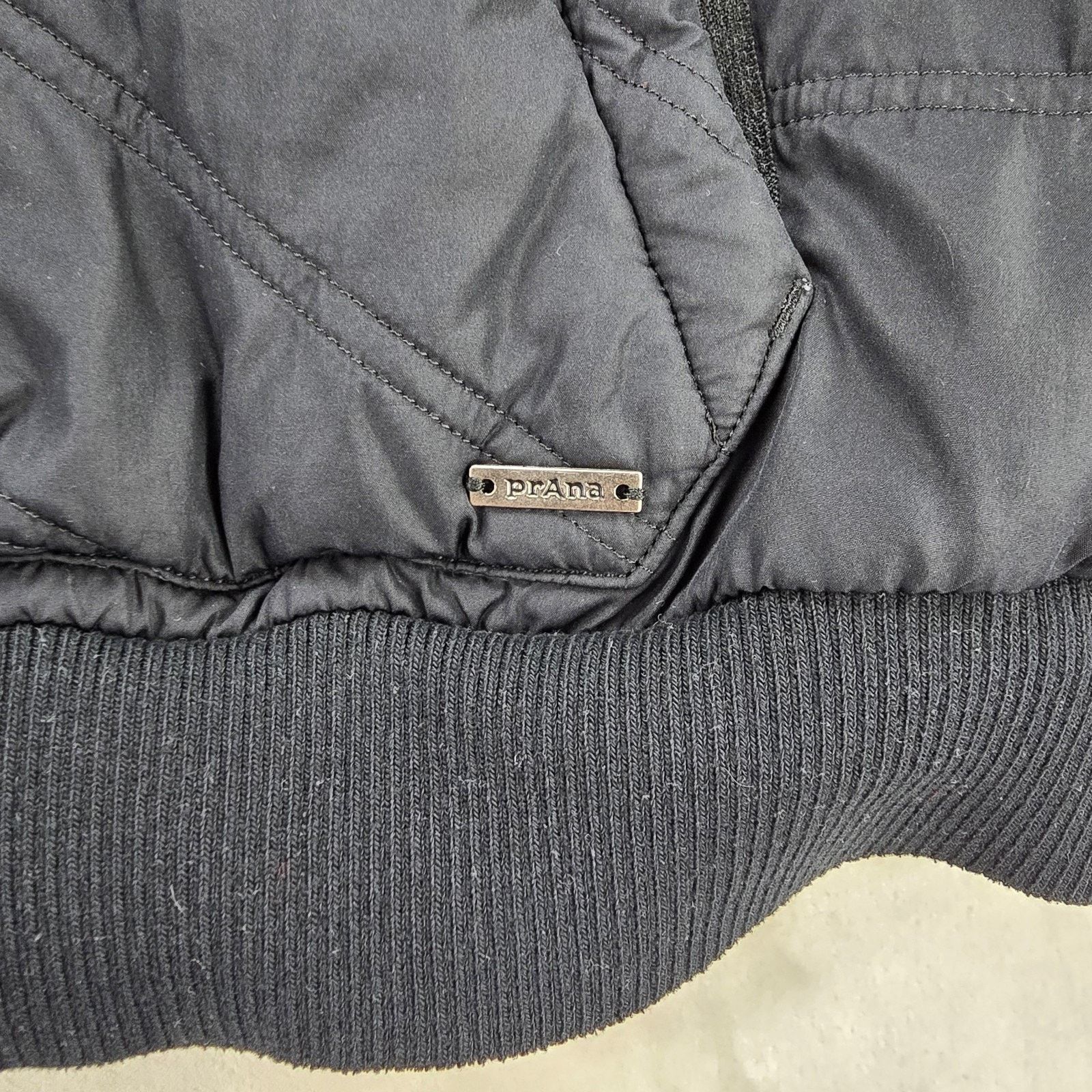 Prana prAna Elsa Jacket Medium Quilted Puffer Sherpa Lined 1/2 Zip Size M / US 6-8 / IT 42-44 - 4 Thumbnail