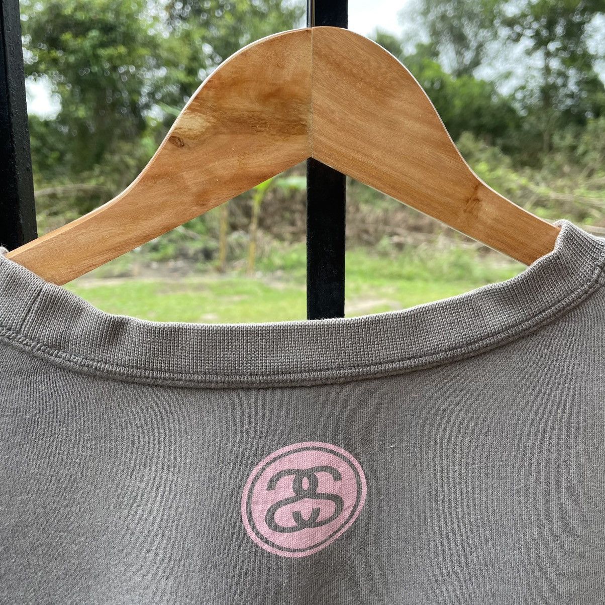 Stussy 🔥Stussy London Big Spellout Skate Wear Crewneck Sweatshirts Size US L / EU 52-54 / 3 - 4 Thumbnail