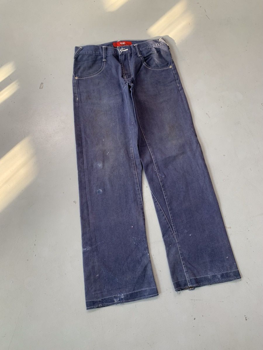 Vintage Vintage Evisu inspired crazy denim Size US 30 / EU 46 - 9 Thumbnail