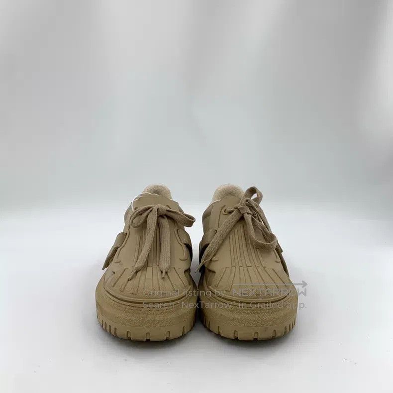 Dior Dior Brown round toe cowhide lace-up casual flat board sho Size US 8.5 / IT 38.5 - 3 Thumbnail