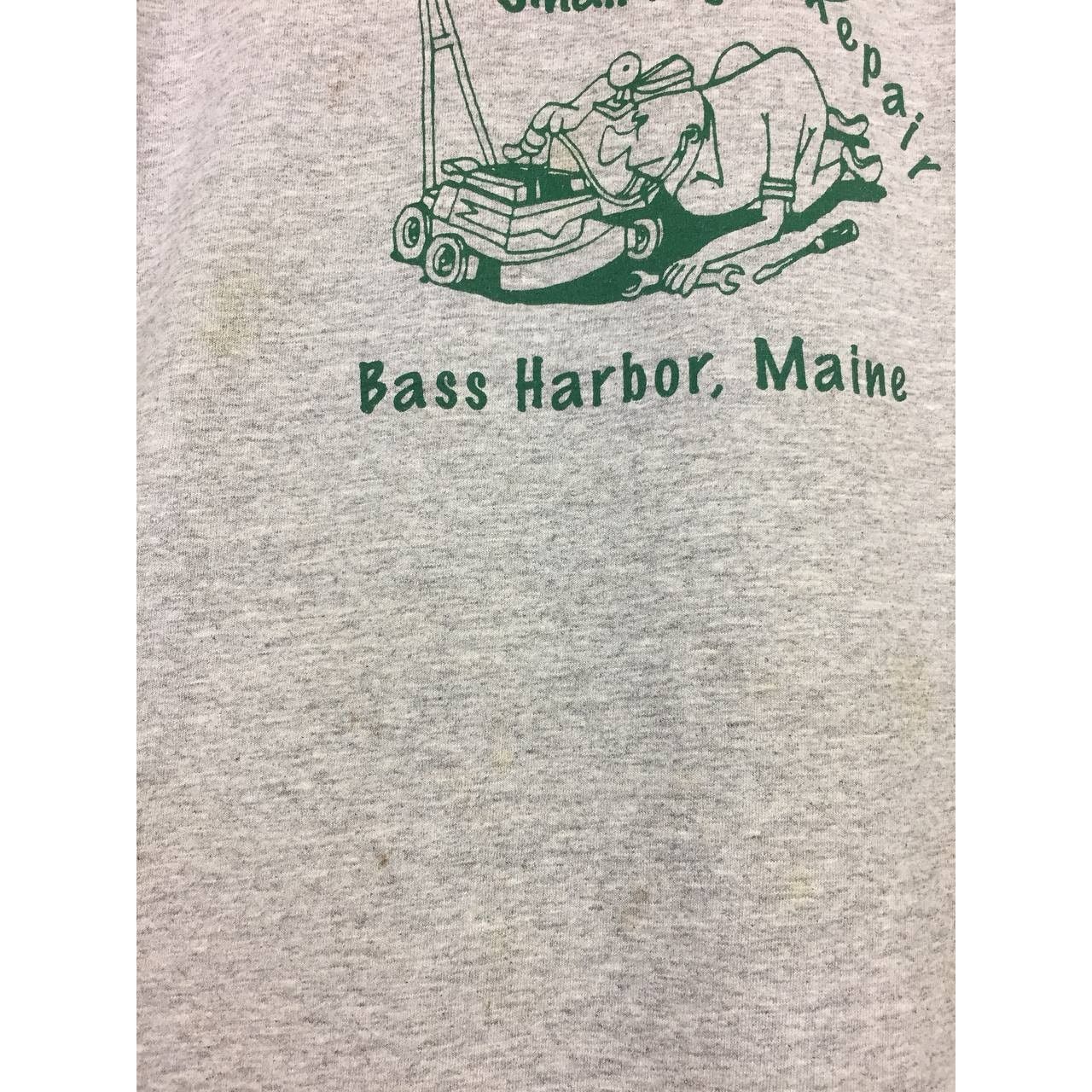 Jerzees × Vintage Vtg 90s Phil's Small Engine Repair Bass Harbor Maine Tee Size US L / EU 52-54 / 3 - 7 Thumbnail