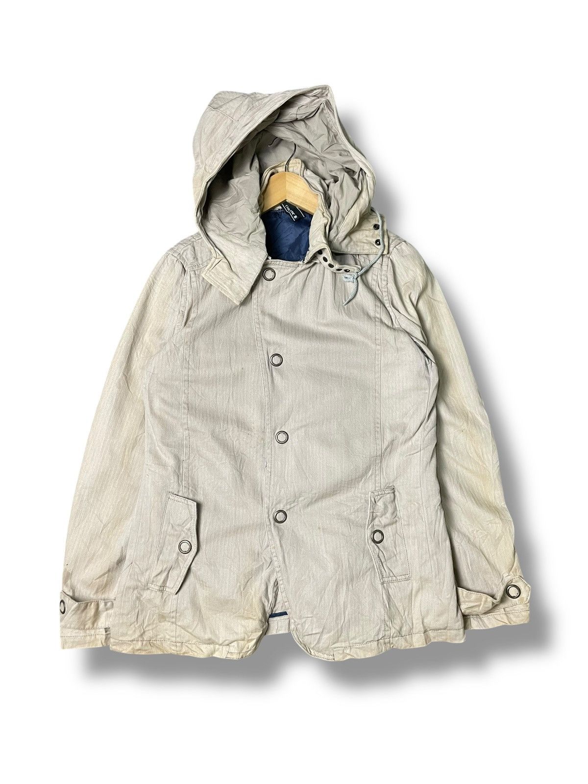 Japanese Brand × Vintage CHIL DERIC III Brand Hooded Jacket (64) Size US XXS / EU 40 - 1 Thumbnail