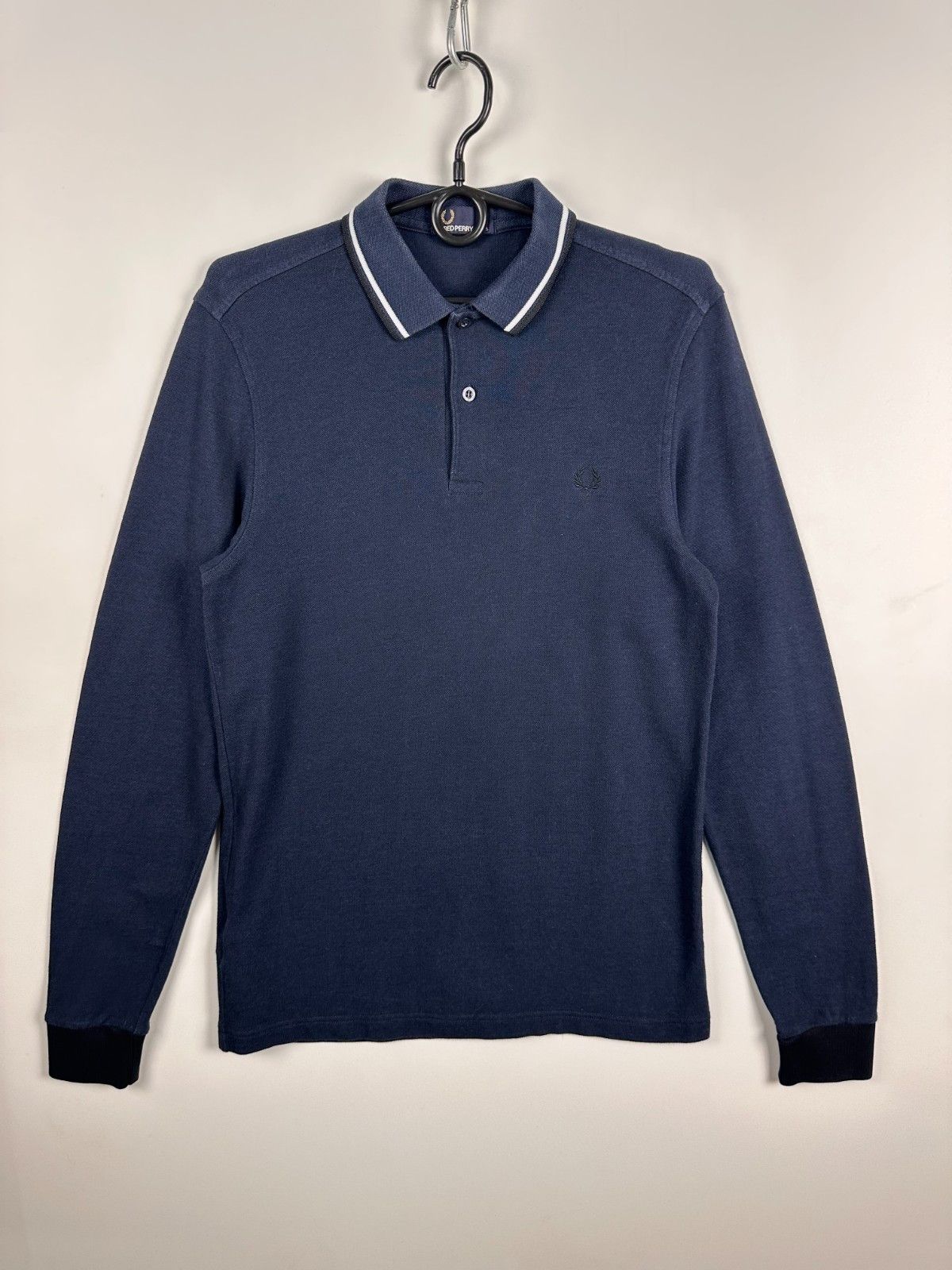 Fred Perry Fred Perry Long Sleeve Polo Shirt Men's Size S Blue Size US S / EU 44-46 / 1 - 1 Thumbnail